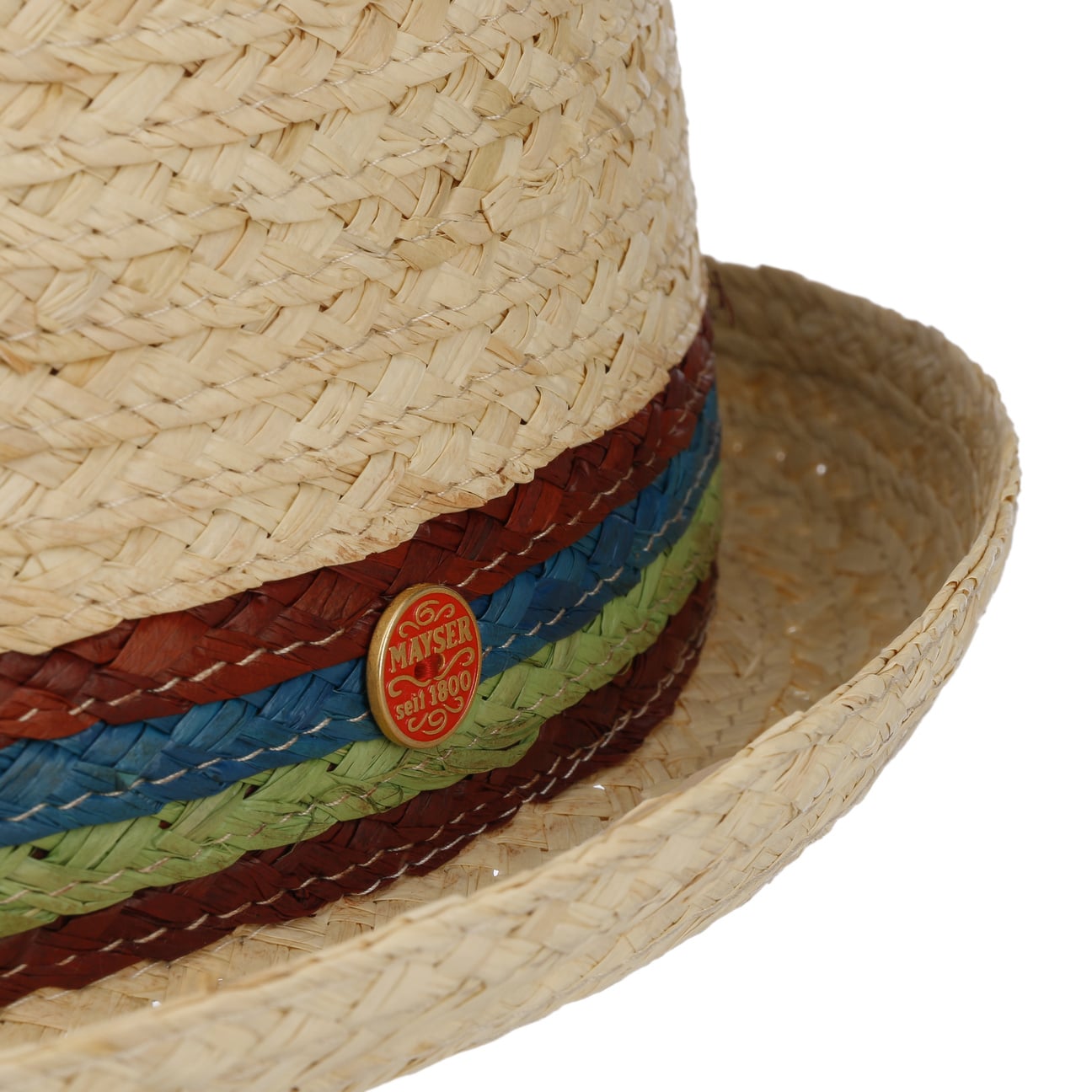 Stylish Mayser Gareth Pork Pie Straw Hat for Men – Summer Fashion, Outdoor Events & Casual Wear