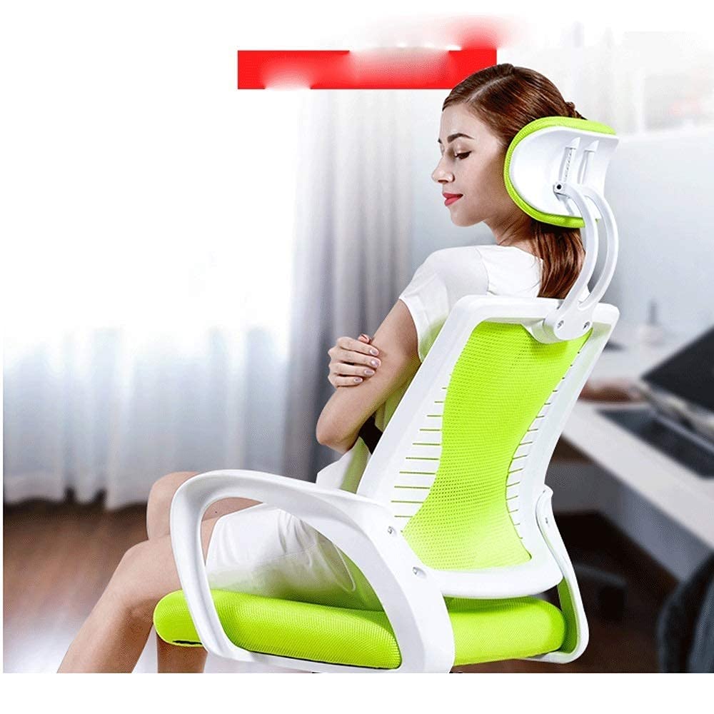 Ergonomic Mesh Office Chair with Adjustable Armrests & Swivel Base - Comfortable Computer Desk Chair for Home, Office & Students - Perfect for Long Work Hours, Gaming & Online Classes