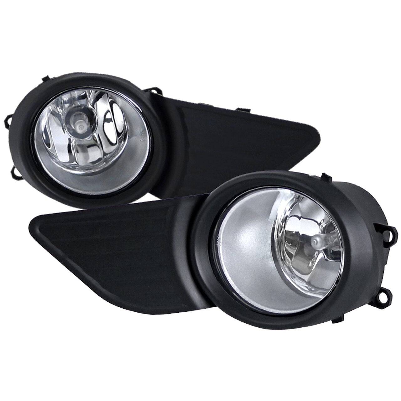 2011-2017 Toyota Sienna Fog Lights with Clear Lens - Excludes SE/SE Premium Models | Durable Replacement for Enhanced Night Driving Safety