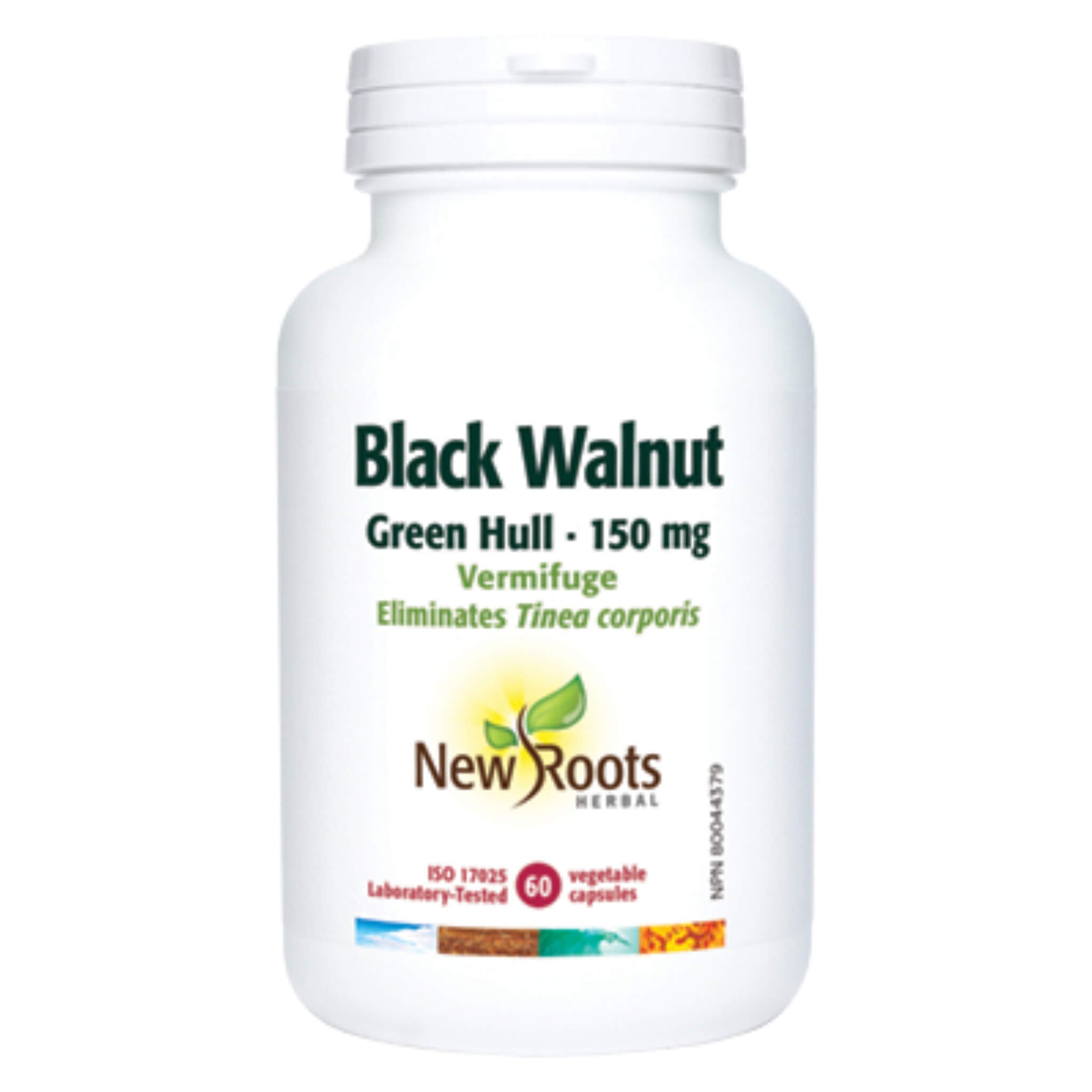 Black Walnut Green Hulls 150mg Capsules - Natural Herbal Supplement for Digestive & Immune Support - Perfect for Detox, Parasite Cleanse & Wellness Routine