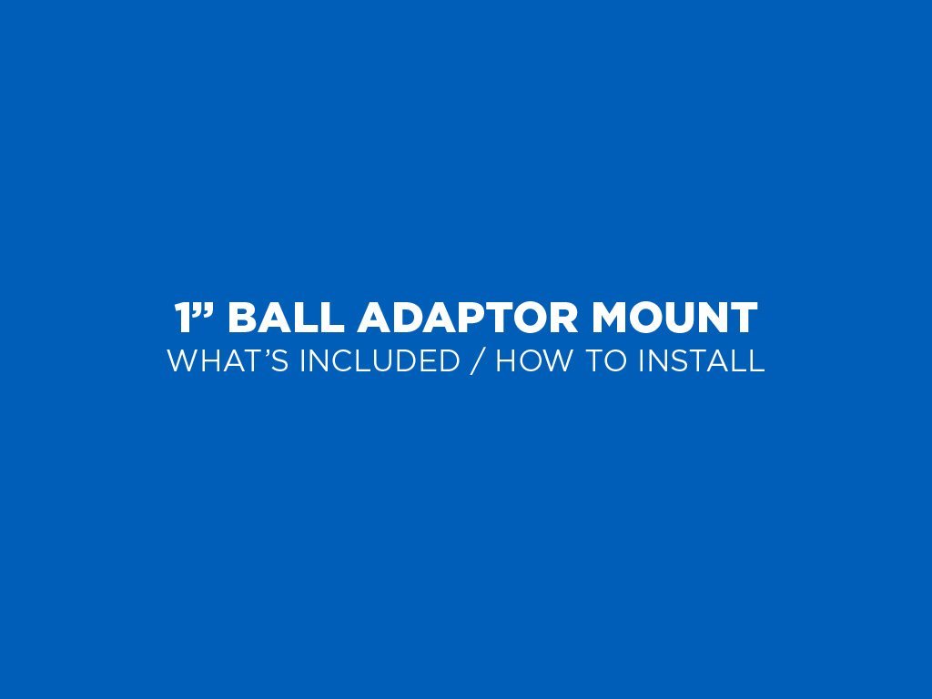Universal 1 Ball Motorcycle Adapter Kit - Compatible with Galaxy Series - Perfect for Motorcycle Upgrades & Customization
