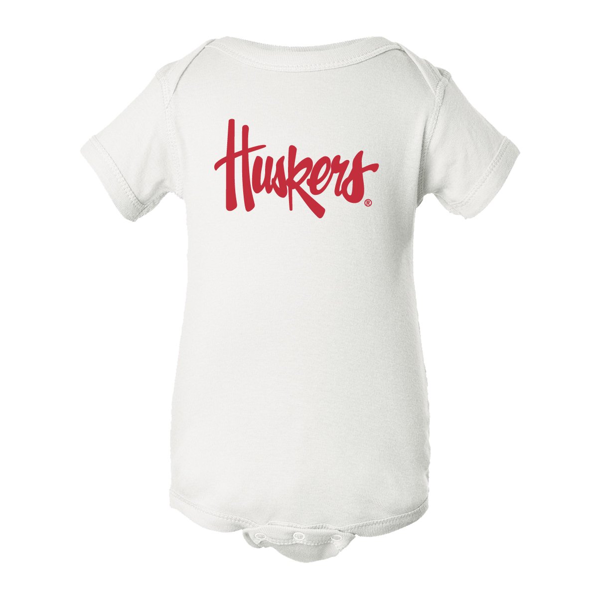 CornBorn Huskers Infant Apparel - Nebraska Cornhusker Baby Bodysuits | Soft Cotton Onesies for Newborns & Toddlers | Perfect for Game Day, Family Photos & Everyday Wear