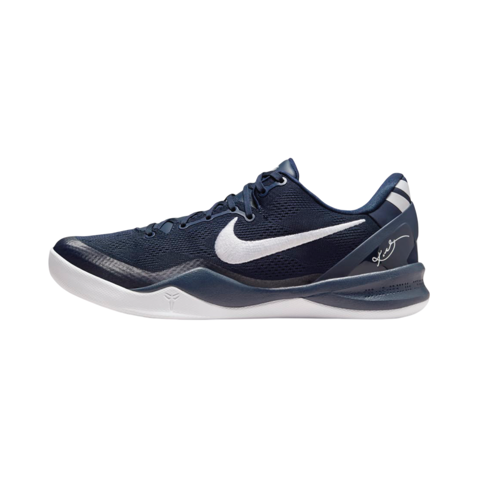 Nike Kobe VIII Protro Basketball Shoes - College Navy & White | High-Performance Court Sneakers for Men | Perfect for Indoor & Outdoor Games, Training, and Casual Wear