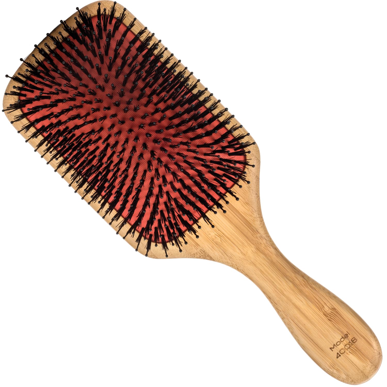 Sam Villa Artist Series Wooden Paddle Brush for Smoothing & Polishing Hair - Professional Styling Tool for Salons & Home Use