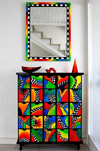 20x30 Inch Colorful Decorative Mirror Poster for Home Decor - Vibrant Laminated Wall Art Fits Standard Frames | Perfect for Living Room, Bedroom & Office Wall Decor
