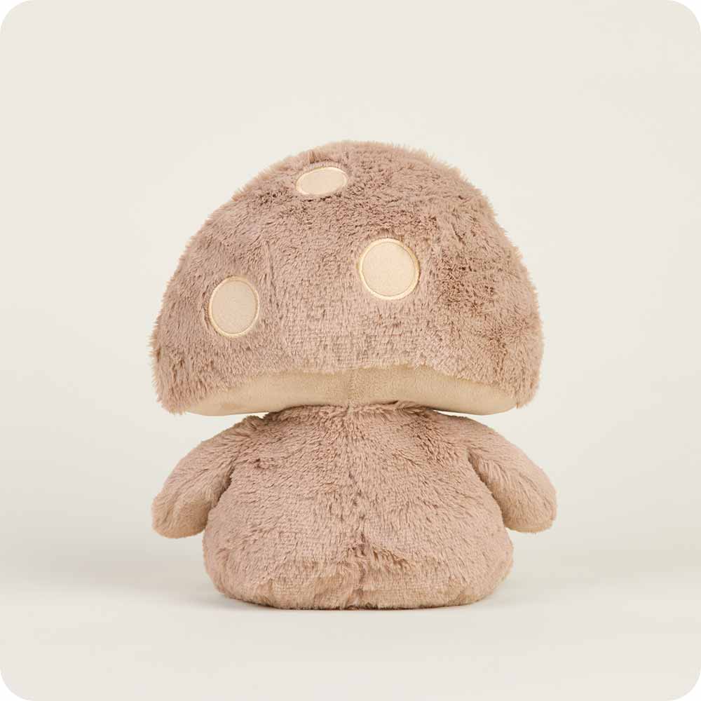 Brown Mushroom Warmies - Microwaveable Heating Pad for Pain Relief & Comfort - Perfect for Cold Weather, Stress Relief & Relaxation at Home or Office