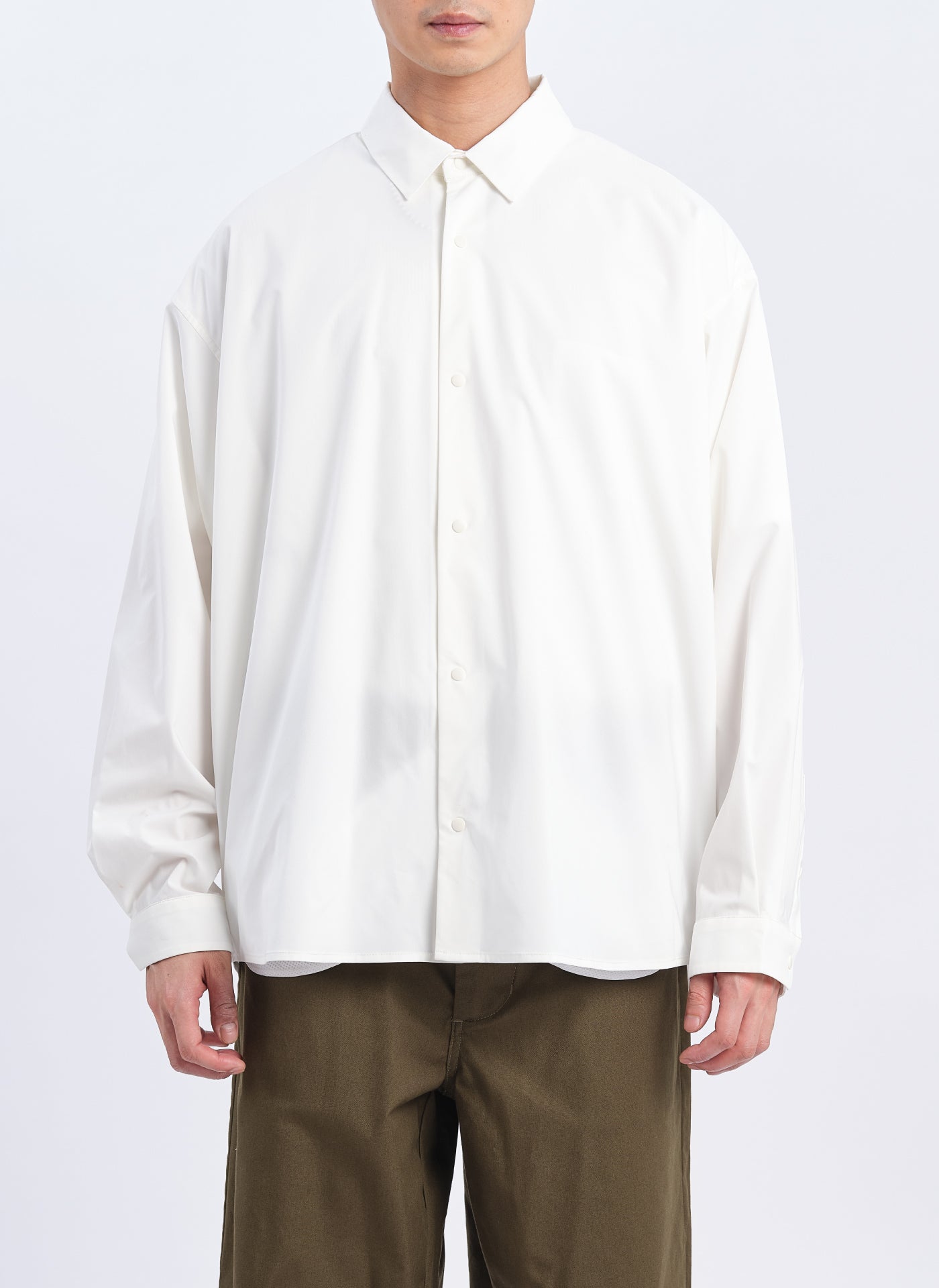 Minotech Snap Button Shirt Jacket for Men & Women - Stylish Casual Outerwear for Everyday Wear, Work & Outdoor Activities