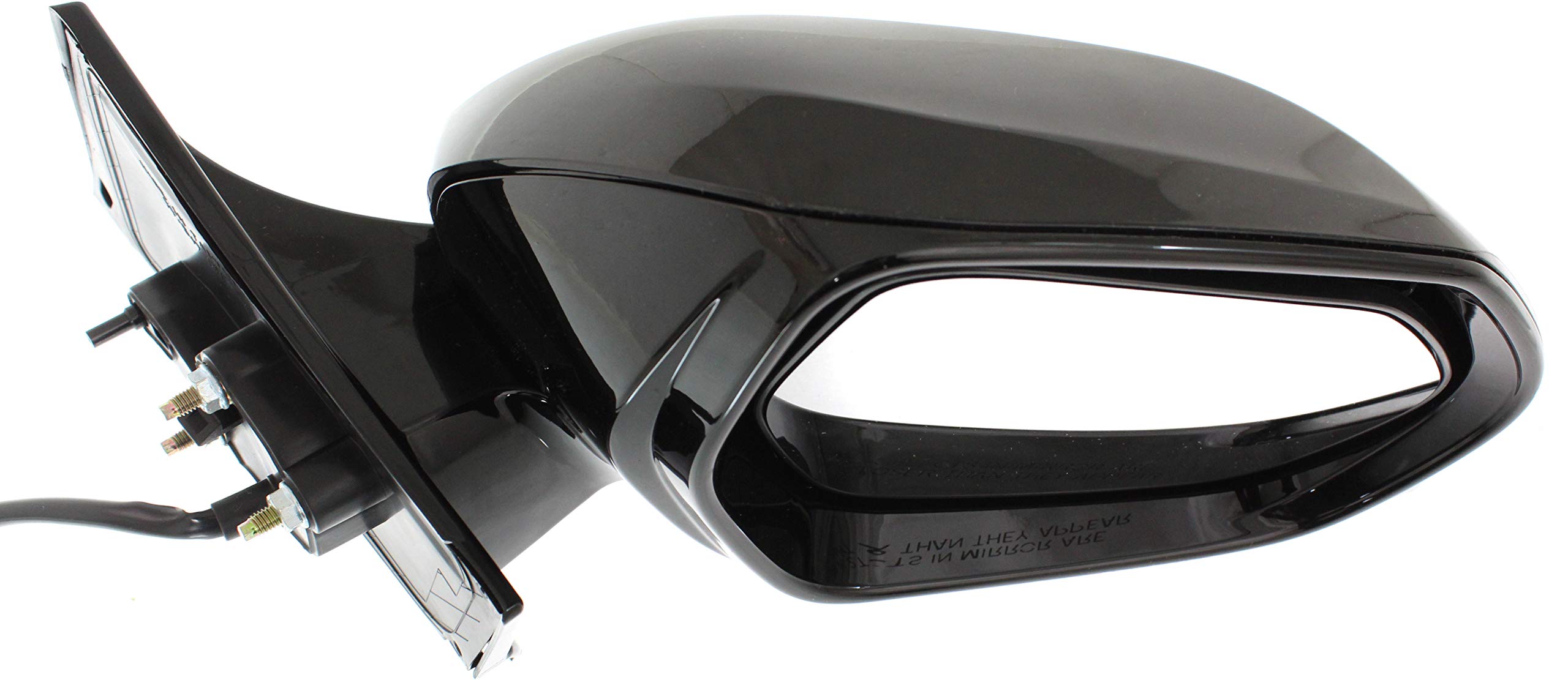 Power Heated Side Mirrors for Toyota Prius 2016-2020 - Driver & Passenger Side, Paintable, No Blind Spot Monitor | Enhanced Visibility & Safety for Winter Driving & Nighttime Commutes