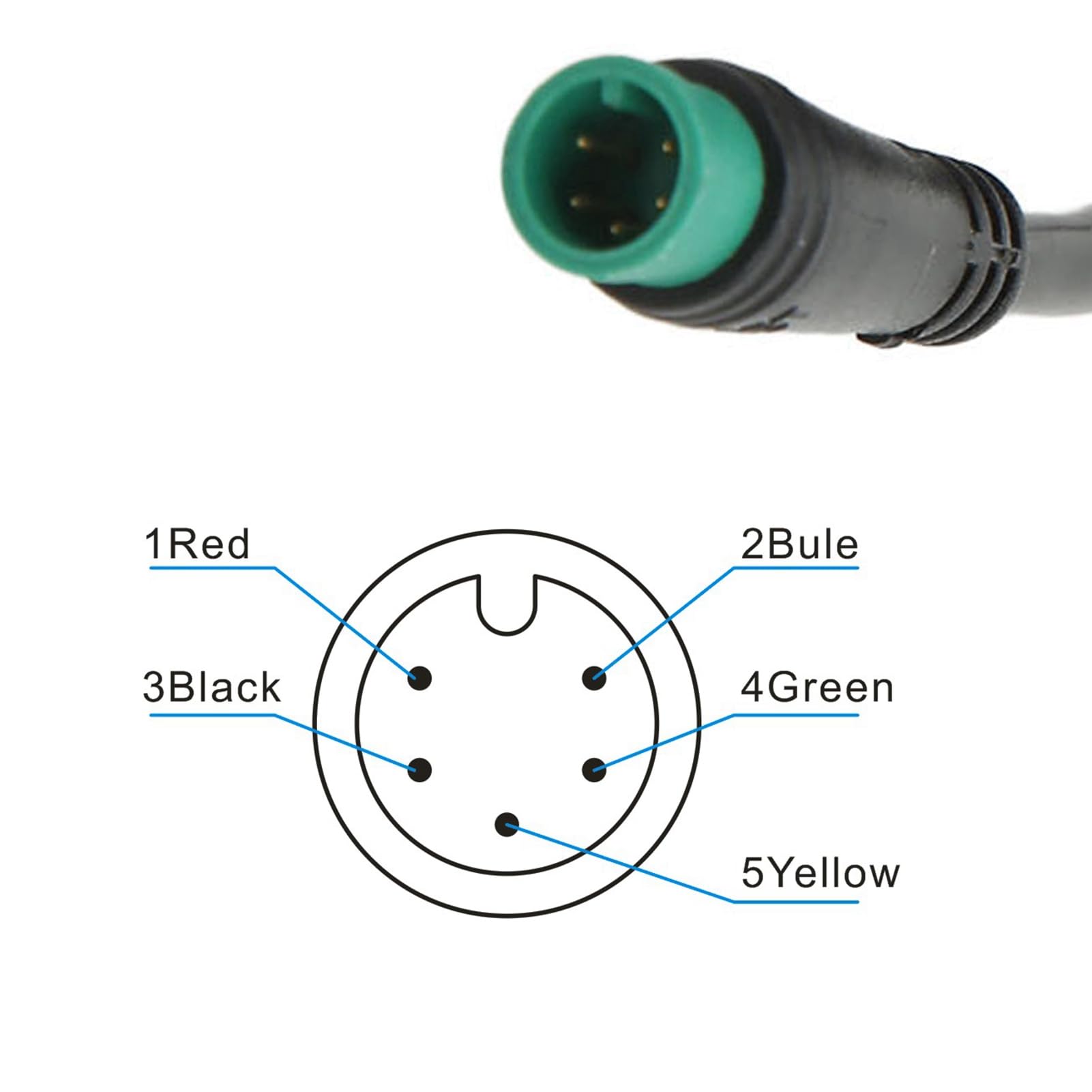 Waterproof Electric LCD Display for eBikes & Scooters - Replacement Dashboard with Clear Readout - Perfect for Commuting & Urban Riding
