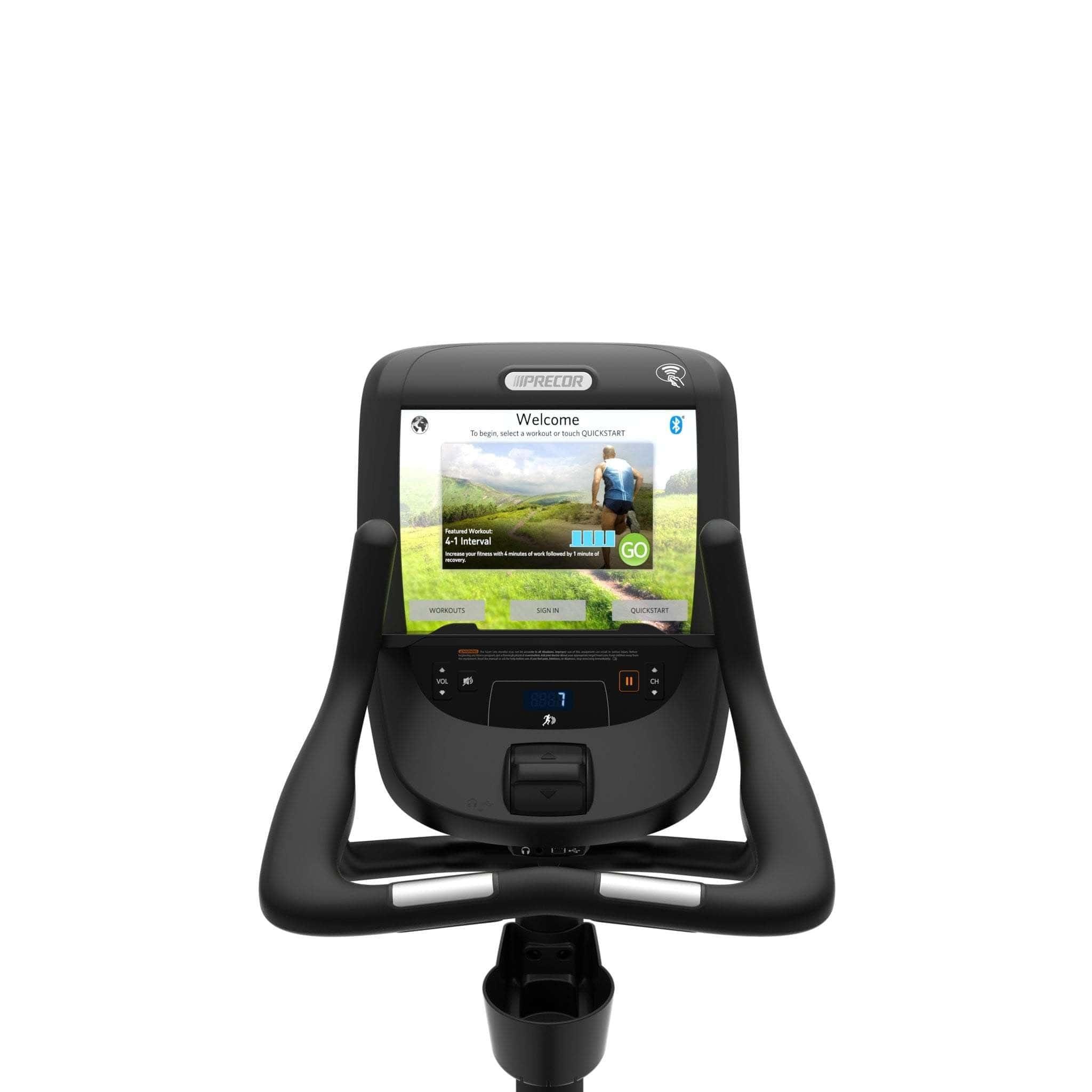 Precor UBK 685 Upright Exercise Bike for Home Gym - Cardio Workout Equipment for Indoor Cycling & Fitness Training