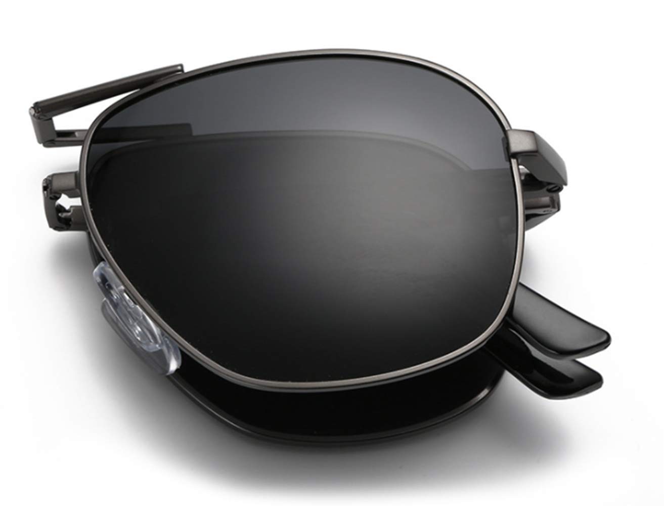 Classic Polarized Folding Compact Pocket Sunglasses for Men & Women - UV Protection, Lightweight & Portable - Perfect for Driving, Travel, and Outdoor Activities