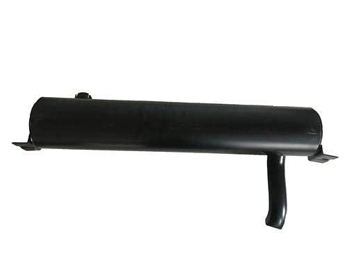 Bobcat Skid Steer Loader Muffler & Exhaust Pipe with Gasket - Compatible with Models 751 753 763 773 7753 S130 S150 S160 S185 T140 - Replacement Part #7100840 6701151 - Ideal for Construction, Landscaping & Farm Equipment Maintenance