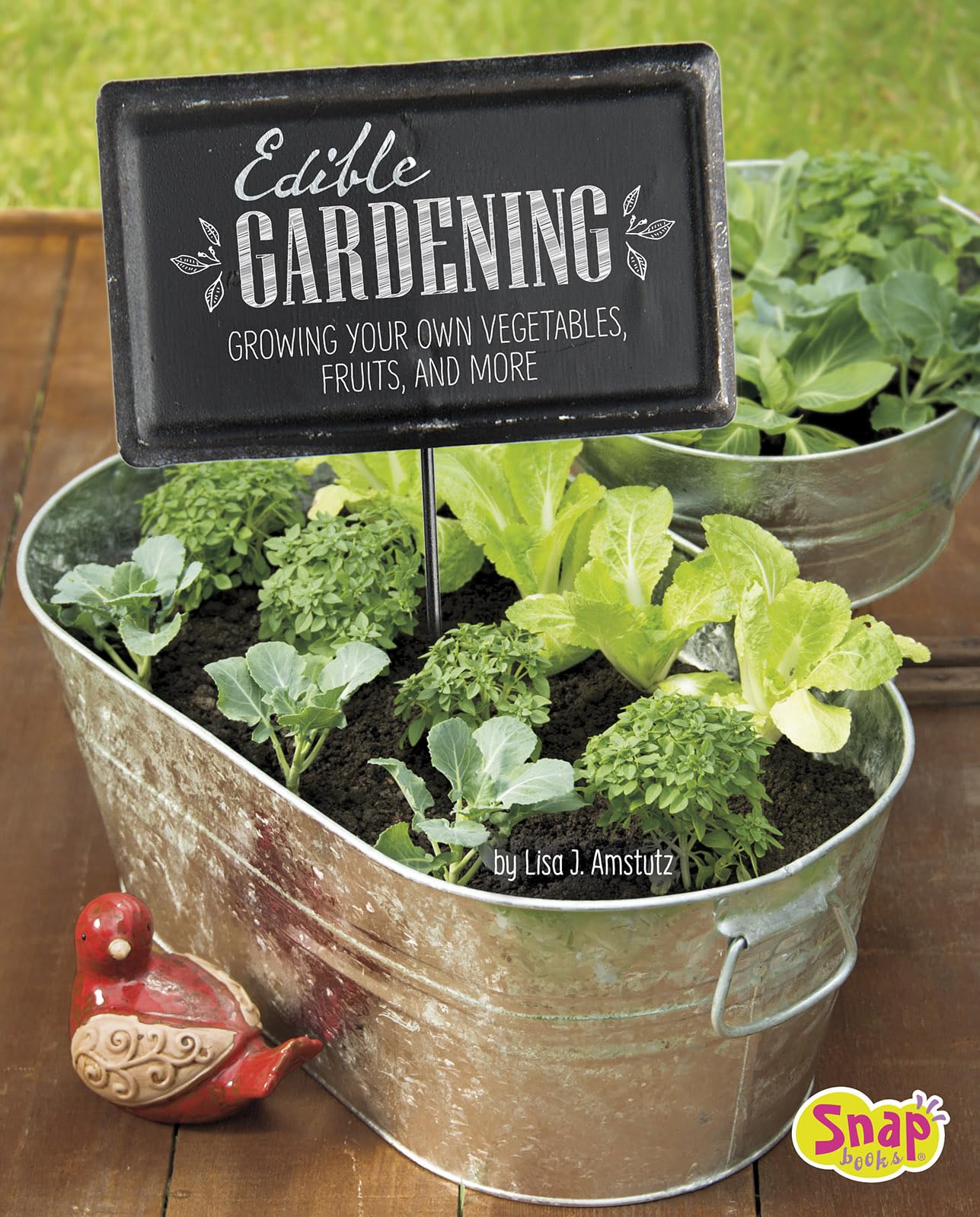 Organic Edible Gardening Guide: Grow Fresh Vegetables, Fruits & Herbs at Home - Beginner Gardening Tips for Backyard, Balcony & Indoor Gardens