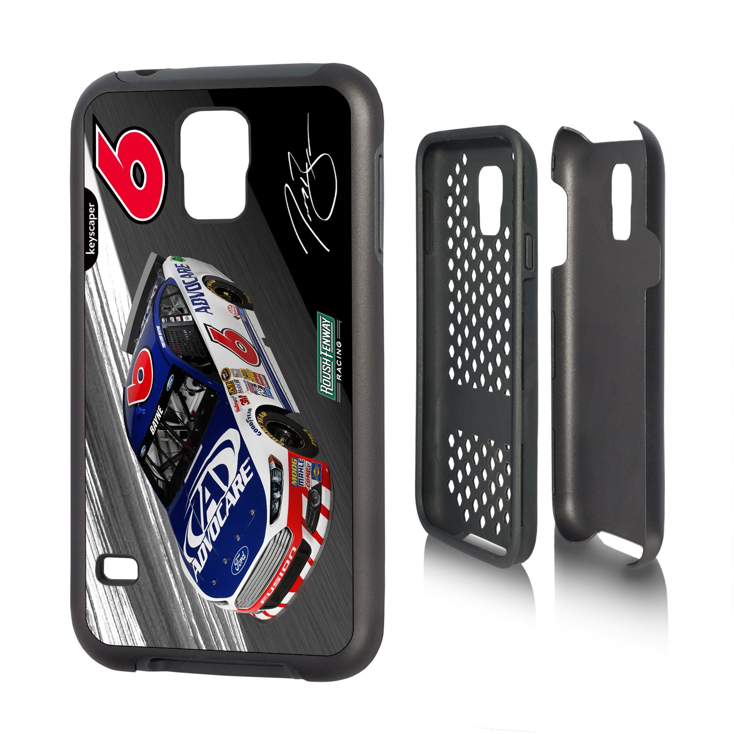 Keyscaper Samsung Galaxy S5 Phone Case - Premium Protective Cover for Trevor Bayne 06ADVZ | Perfect for Everyday Use, Travel & Outdoor Activities