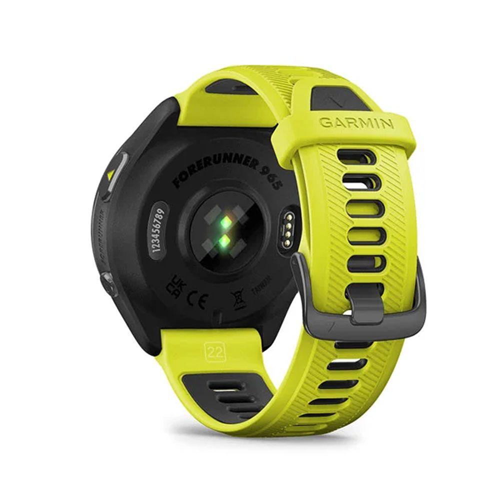 Garmin Forerunner 965 GPS Smart Watch with Heart Rate Monitor - Advanced Running & Fitness Tracker for Athletes - Perfect for Marathon Training, Cycling & Outdoor Activities