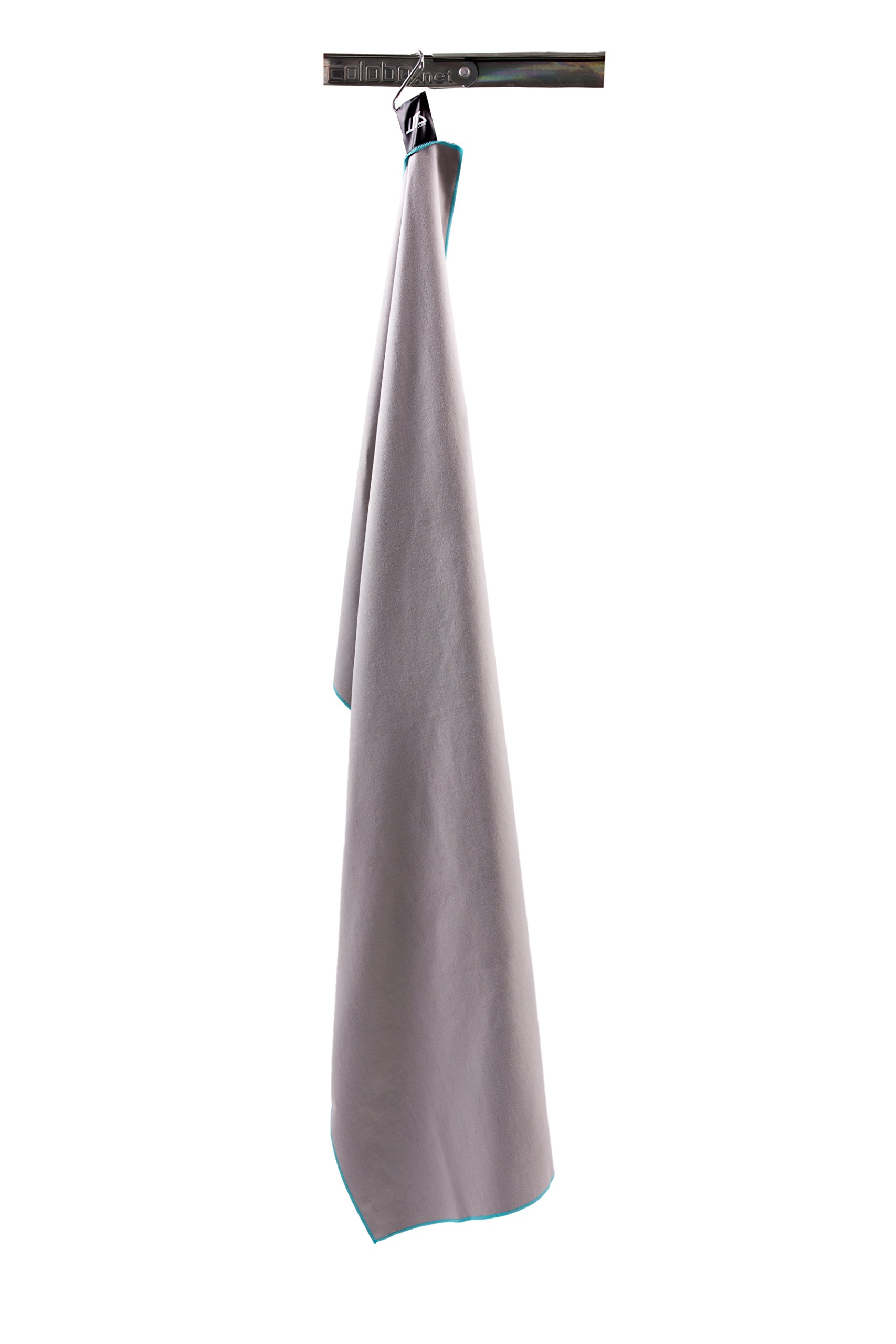 JUSTA - Premium Sports & Travel Towel - Ultra Absorbent, Quick Dry Microfiber - Ideal for Gym, Camping, Beach, Pool & Travel Accessories - Perfect Workout, Yoga, Swimming & Outdoor Activities Towel