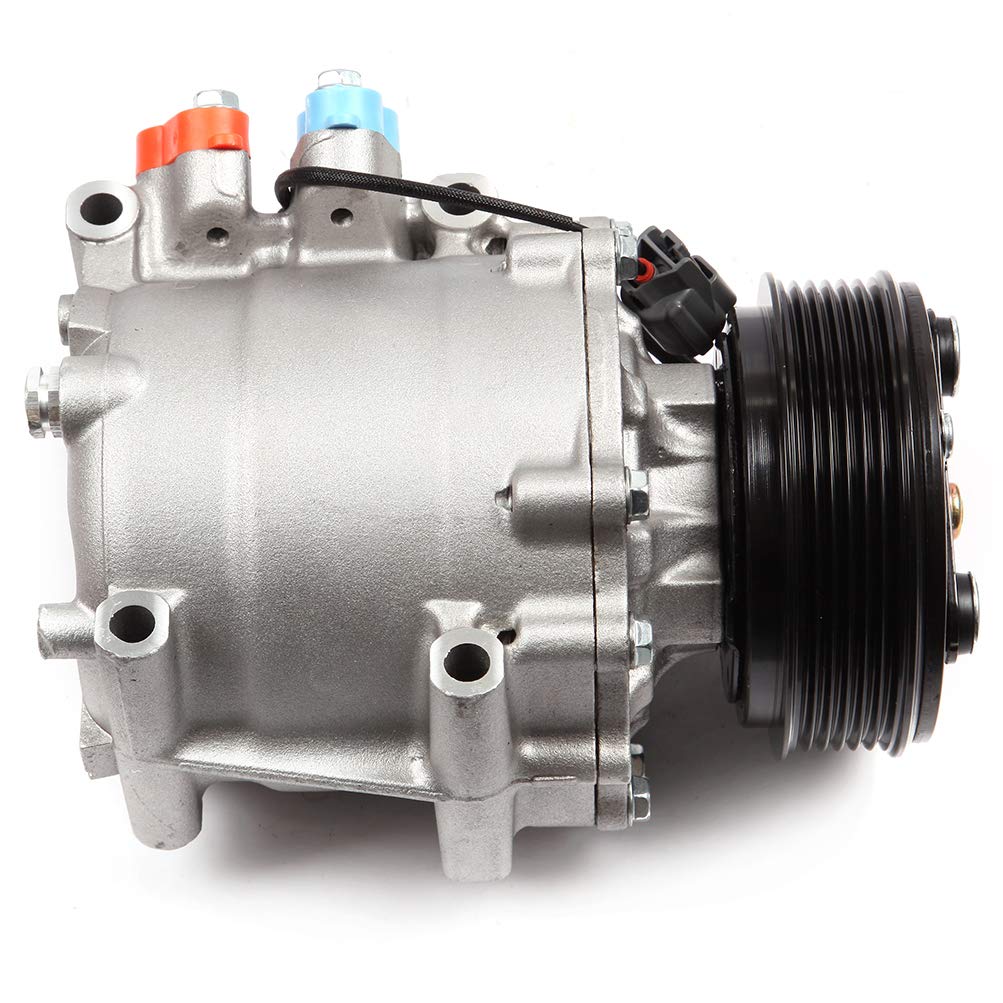 OEM A/C Compressor & Clutch for 2001 Honda Civic 4-Door Sedan 1.7L - Replacement Part 10541 - Perfect for AC System Repair & Summer Cooling