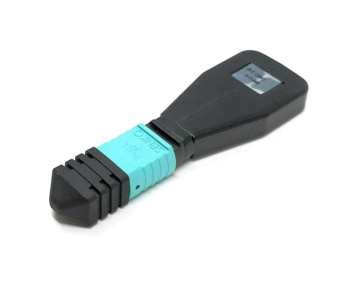 RiteAV MPO/MTP Loopback Adapter - OM3 Multimode 50/125μm 24 Fiber Female Connector - for Network Testing, Data Center & Fiber Optic Equipment Maintenance