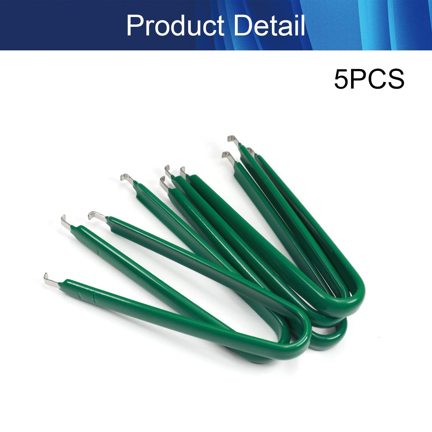 Anti-Static IC Chip Puller Tool - 5Pcs Green Switch & Keycap Extractor for Mechanical Keyboard DIY - Perfect for Electronics Repair, PC Building, and Keyboard Maintenance