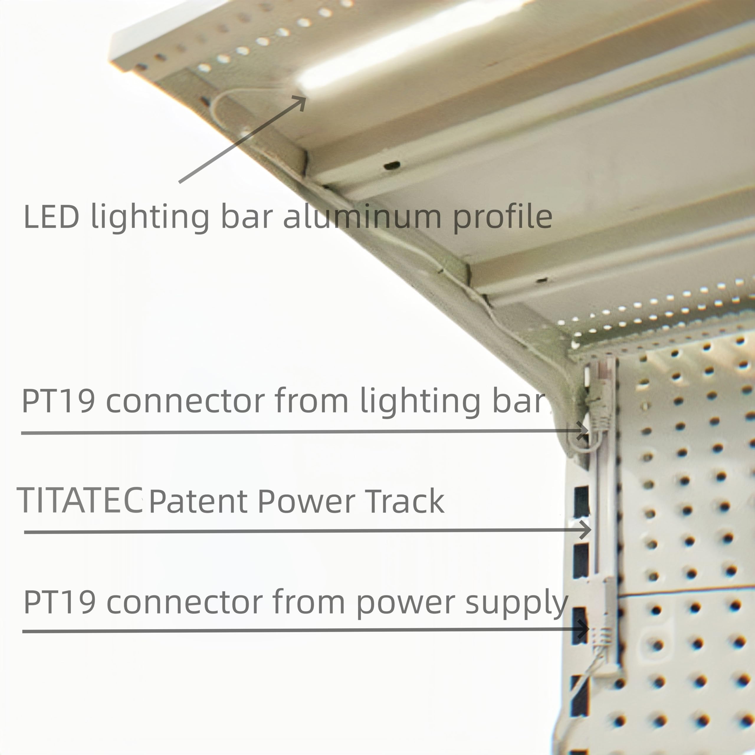 8 Pack 6000K Pure White LED Light Bars with 24V Driver & Magnetic Mounting - Gondola Shelving Lighting Kit for Supermarket Retail Display | Under Shelf Illumination for Grocery Stores & Retail Shops