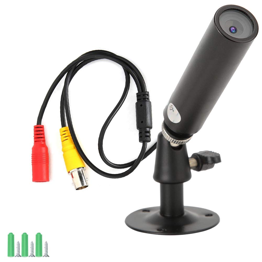 1080P 2MP AHD Security Camera - Full HD Micro Wired Cylinder CCTV Camera with 0.0001 Lux Night Vision, AV/BNC Output for DVR/Monitor - Ideal for Home, Office & Business Surveillance