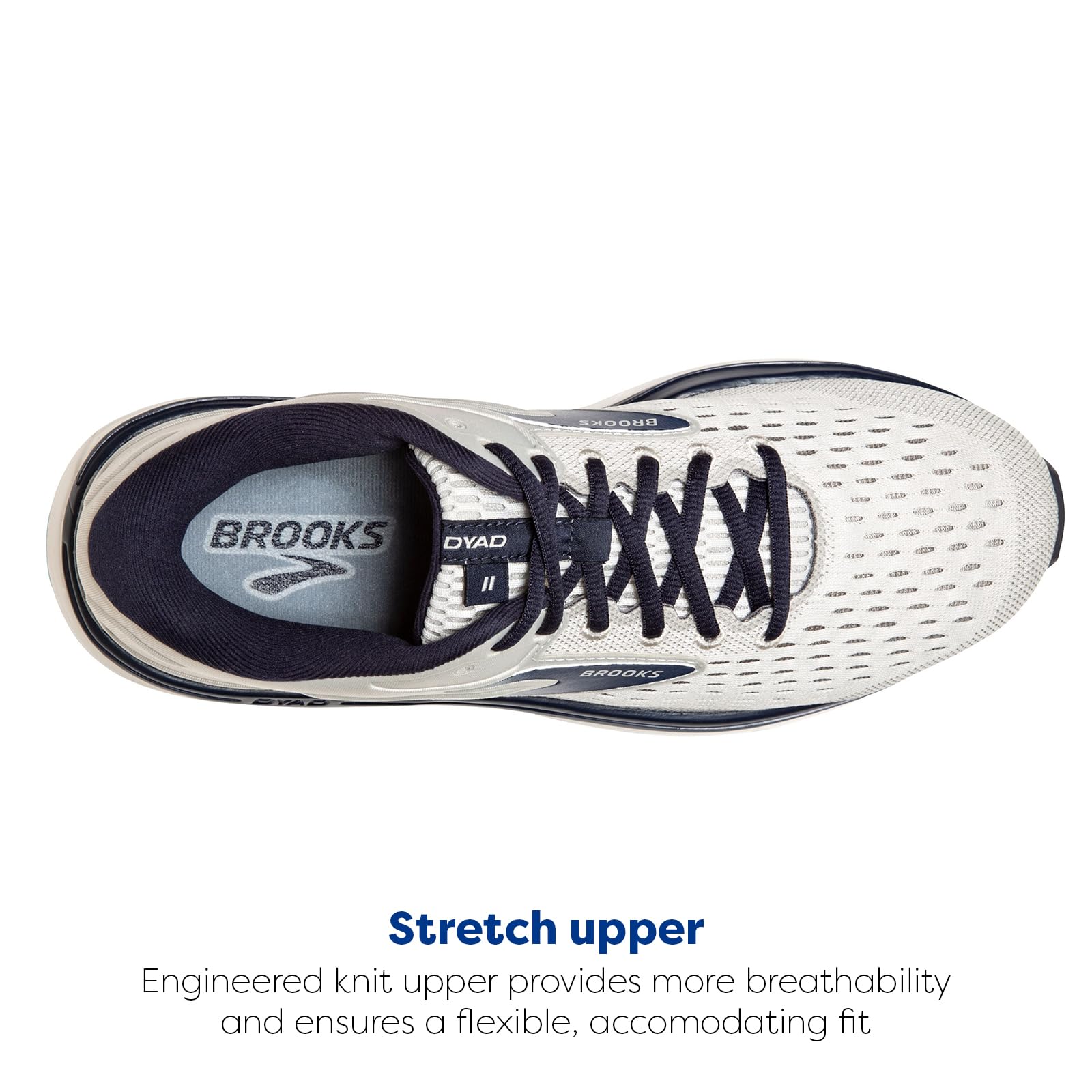 Brooks Men's Dyad 11 Running Shoes - Lightweight Cushioned Sneakers for Neutral Runners - Perfect for Jogging, Gym Workouts & Everyday Wear