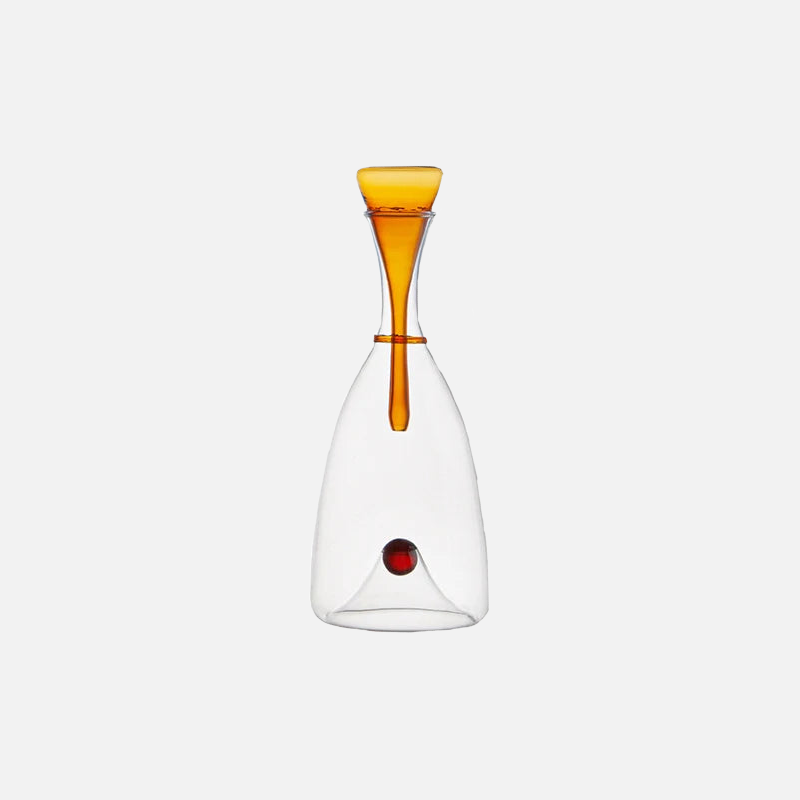Premium Aladino Wine Decanter Aerator - Elegant Glass Carafe for Red Wine, Enhances Flavor & Aroma - Perfect for Dinner Parties, Gifts & Wine Tasting Events