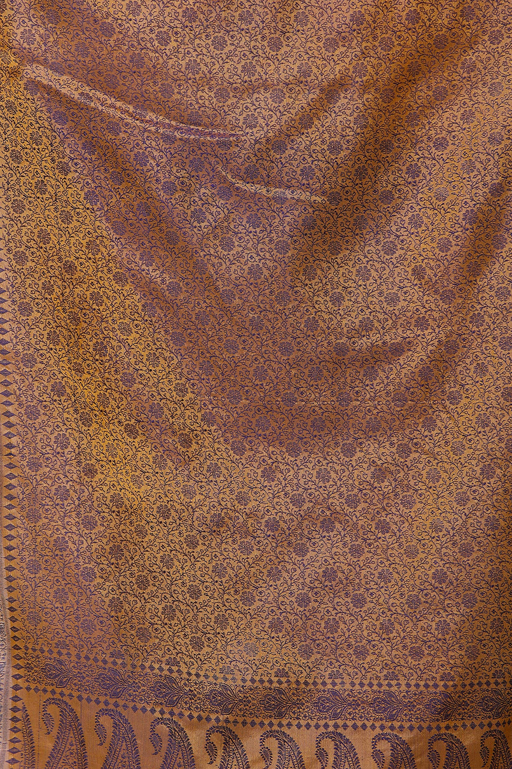 Banarasi Handloom Scarf with All-Over Tanchoi Weave - 100% Pure Silk Shawl for Women | Elegant Fashion Accessory for Parties, Weddings & Special Occasions