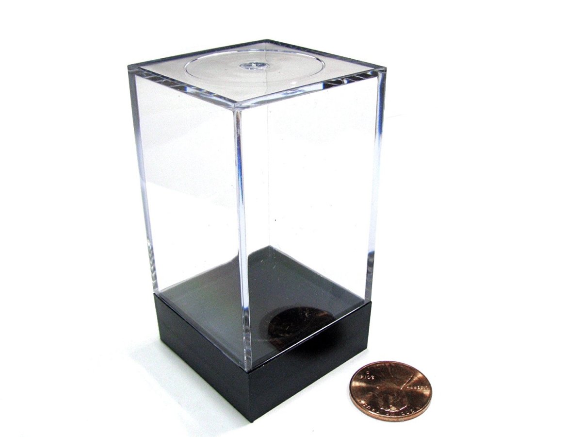 Clear Plastic Figure Display Case - Tall & Medium Sizes for Collectible Action Figures, Funko Pops, and Miniatures - Perfect for Home Decoration, Office Display, and Toy Storage