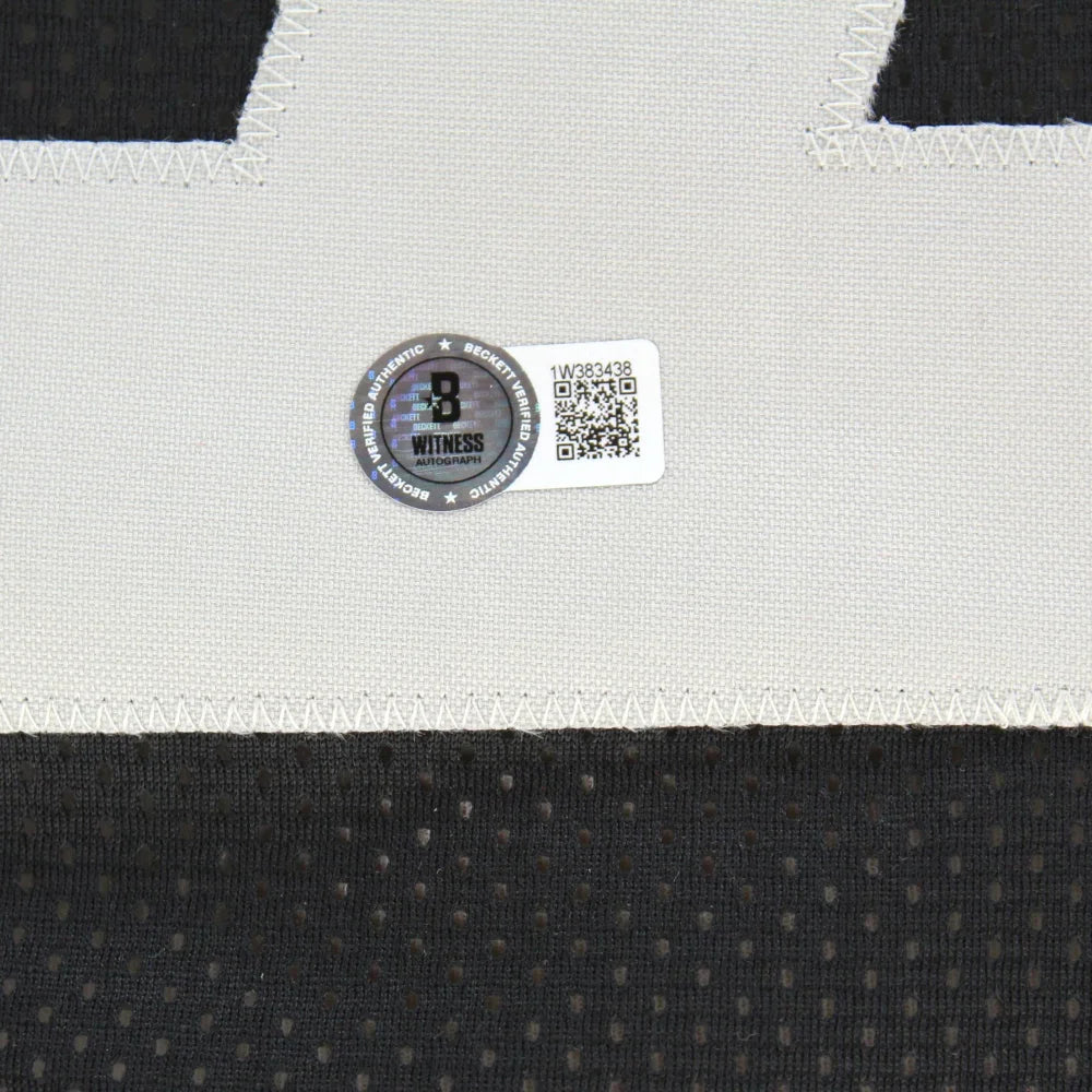 Howie Long Autographed Oakland Raiders Black Jersey with BAS COA - Perfect for NFL Fans, Collectors & Memorabilia Displays