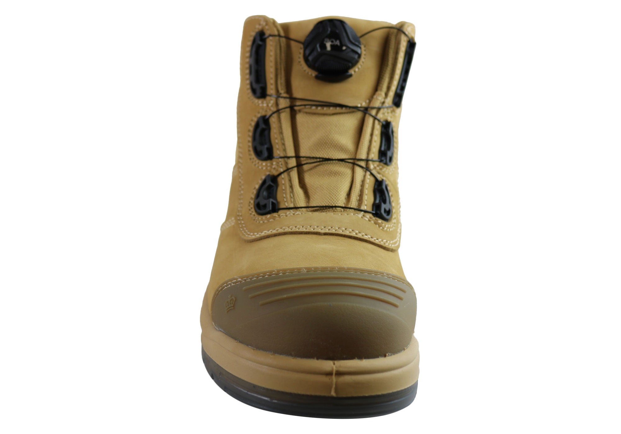 KingGee Tradie Boa Men's Steel Toe Cap Work Boots - Durable Safety Shoes for Construction, Warehouse & Outdoor Work | Slip Resistant & Comfortable for Long Shifts