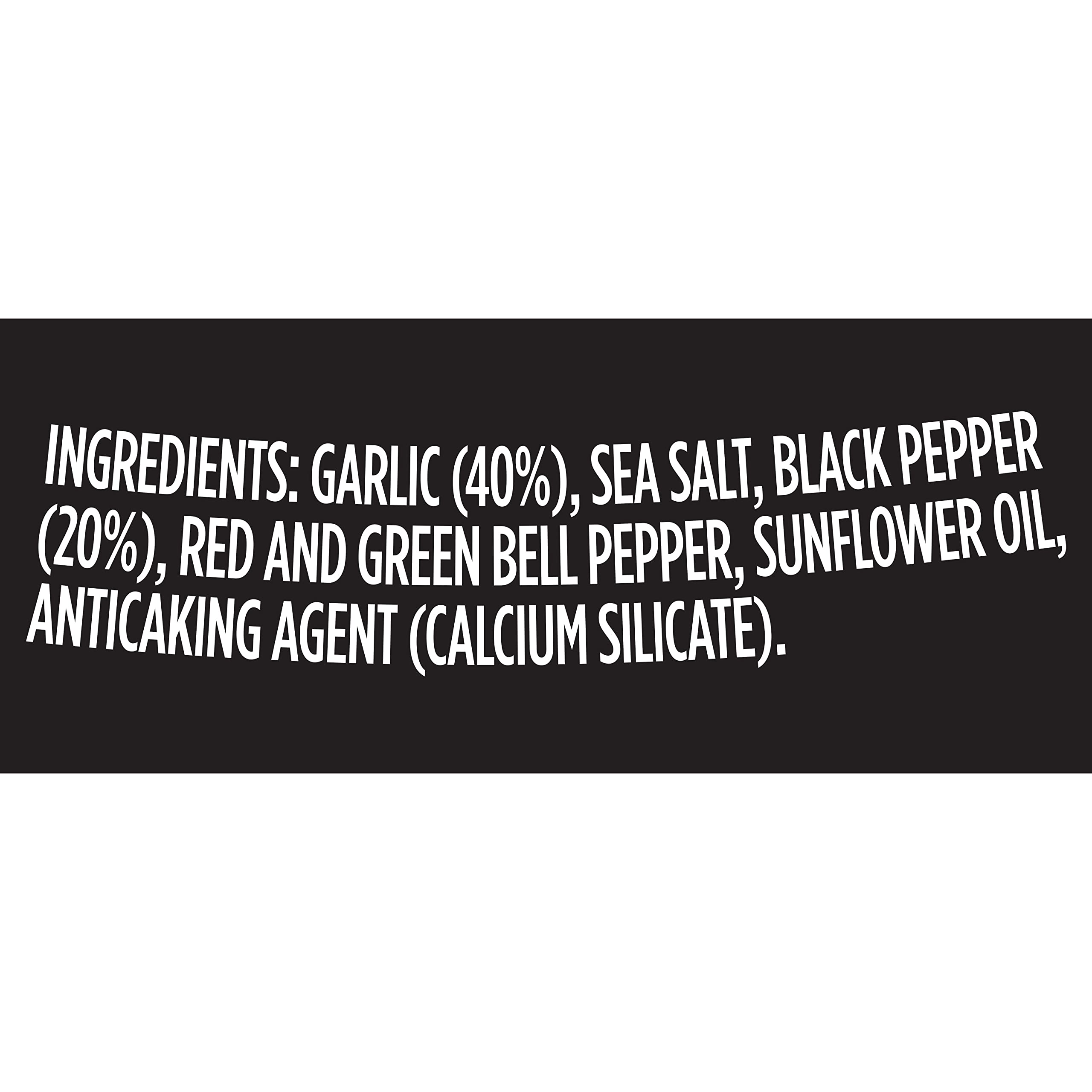 McCormick Garlic Pepper Seasoning Grinder, 1.23 oz | All-Purpose Spice Blend for Meat, Poultry, Seafood & Vegetables | Perfect for Grilling, Roasting & Everyday Cooking