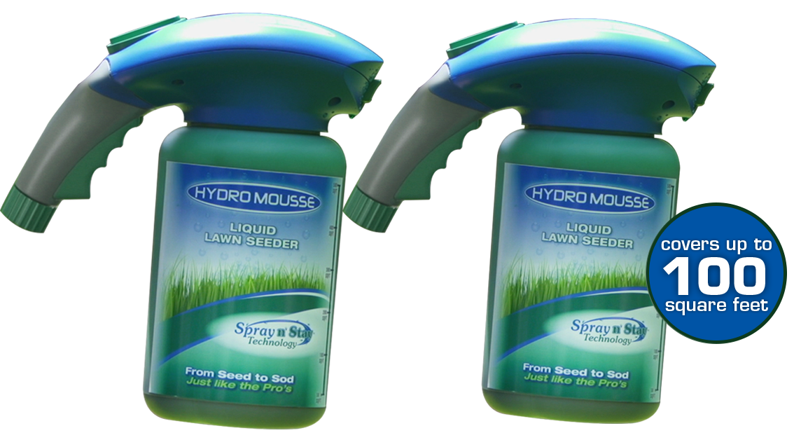 Hydro Mousse Liquid Lawn - Instant Grass Seed Spray for Fast Lawn Repair & Green Coverage | Easy DIY Solution for Patches, Bare Spots & Backyard Landscaping | Perfect for Homeowners, Pet Owners & Outdoor Enthusiasts