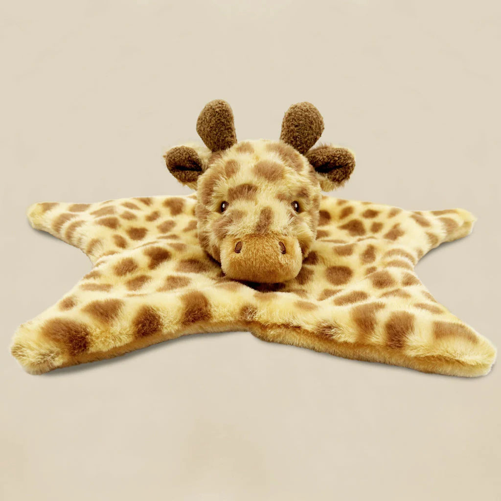 Soft Giraffe Print Comforter & Baby Blanket Set - Cozy Nursery Bedding for Boys & Girls | Perfect for Crib, Stroller, and Playtime (SKU: LBG1062)