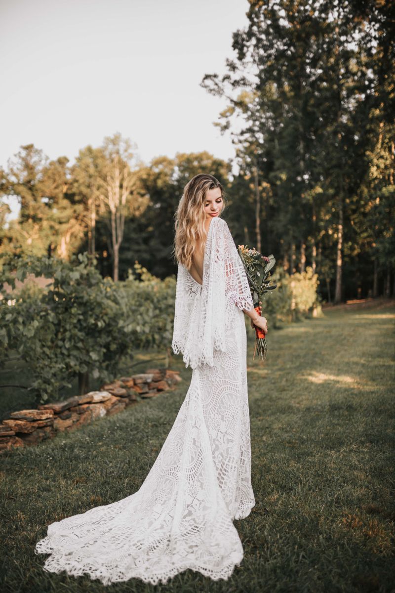 BHLDN Odalis Gown - Elegant Wedding Dress for Brides | Perfect for Beach Weddings, Garden Ceremonies & Formal Events
