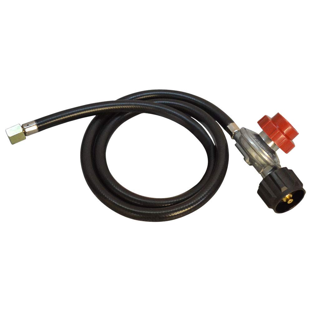 4 Ft High Pressure Propane Regulator Hose for LPG BBQ, Gas Burner, Stove & Fryer - Perfect for Outdoor Cooking, Grilling & Camping
