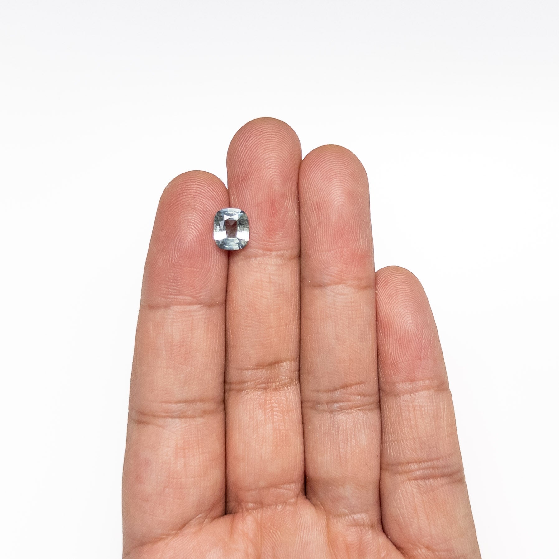 1.78ct Cushion Brilliant Blue Sapphire (7.92x6.78x3.72mm) - Natural Gemstone for Engagement Rings & Fine Jewelry