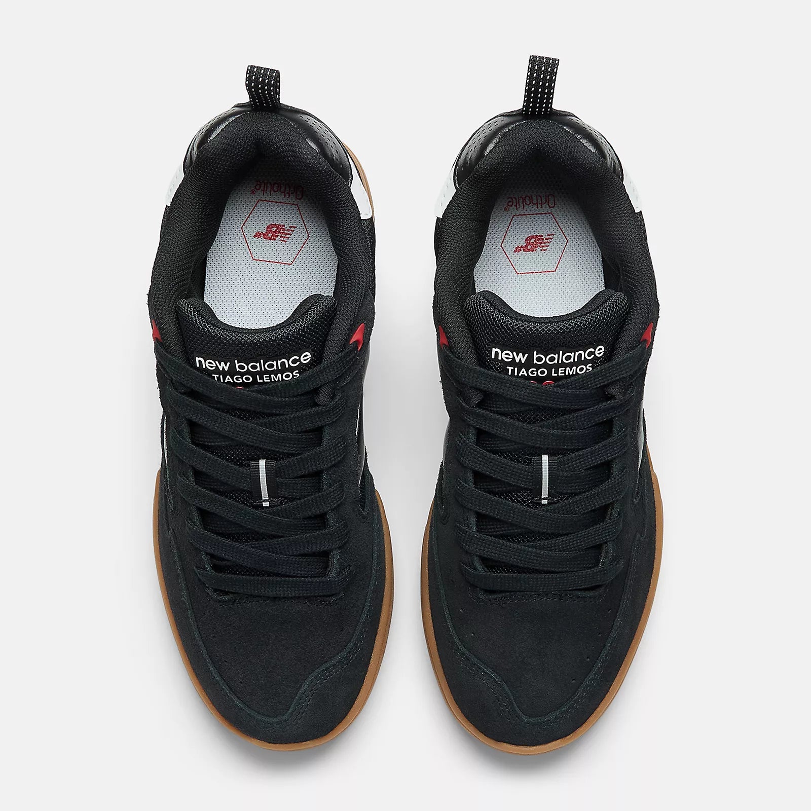 New Balance Numeric Tiago Lemos 808 Lite Skateboarding Shoes for Men - Black (NM808LBG) | Durable & Lightweight Design for Street Skating & Casual Wear