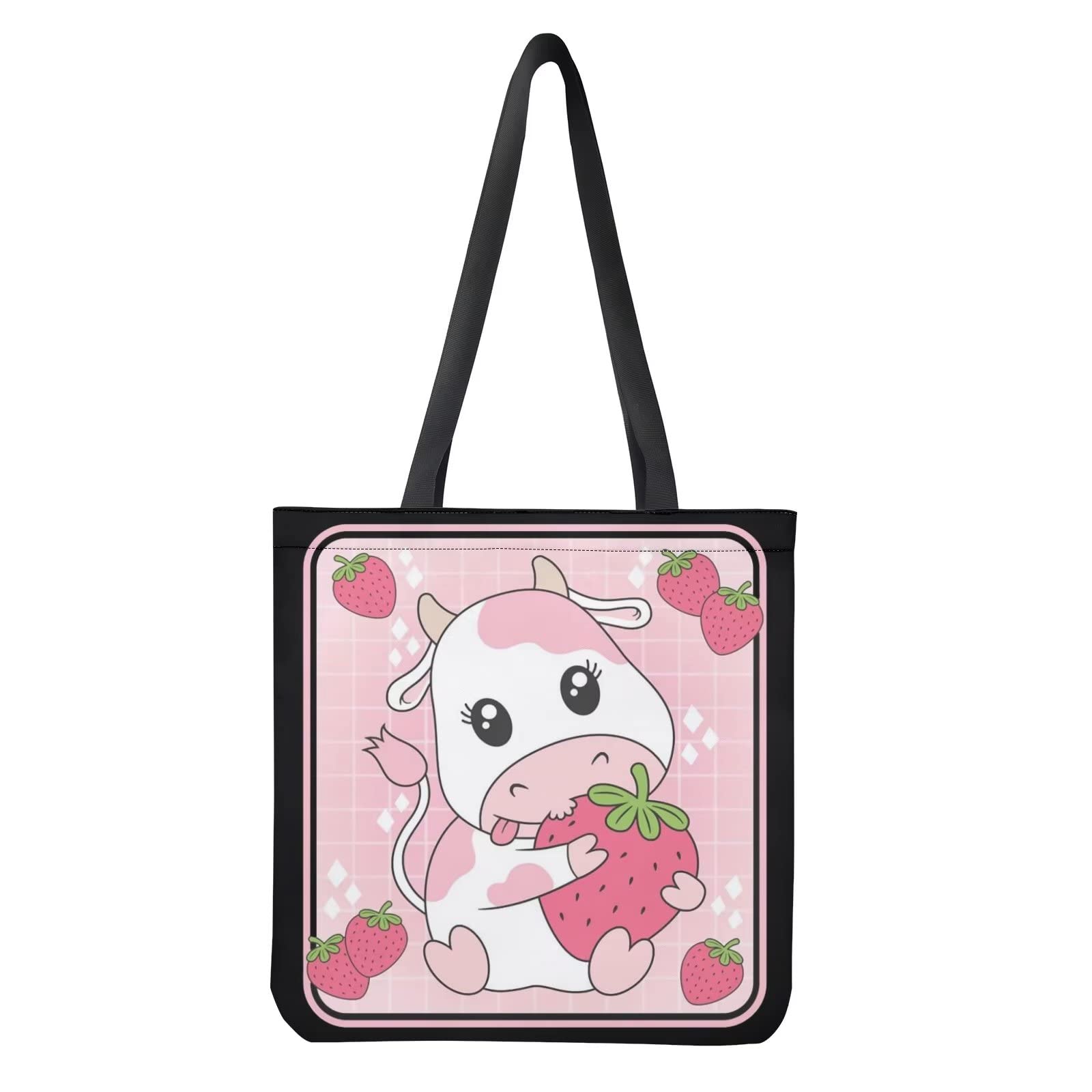 Eco-Friendly Canvas Tote Bag for Women - Reusable Grocery Shopping & School Book Bag - Perfect for Work, Beach & Daily Errands