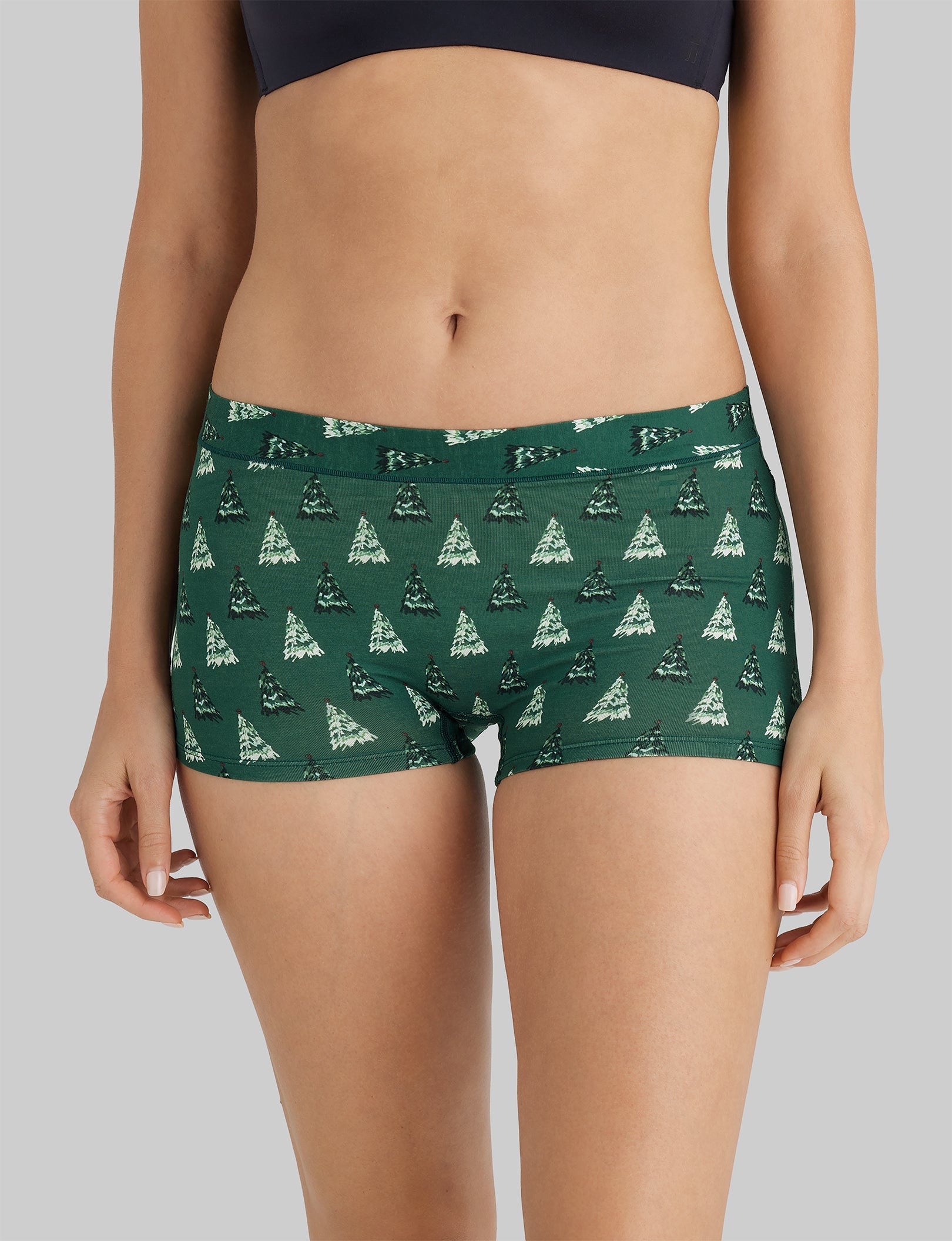 Women's Breathable Cotton Boyshort Underwear - Soft & Comfortable for Everyday Wear, Sleep & Lounge