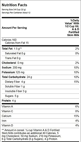Barbara's Bakery Multigrain Shredded Spoonfuls Cereal - 14 oz | Healthy Breakfast Cereal for Kids & Adults | Perfect for Mornings, Snacks & Yogurt Toppings