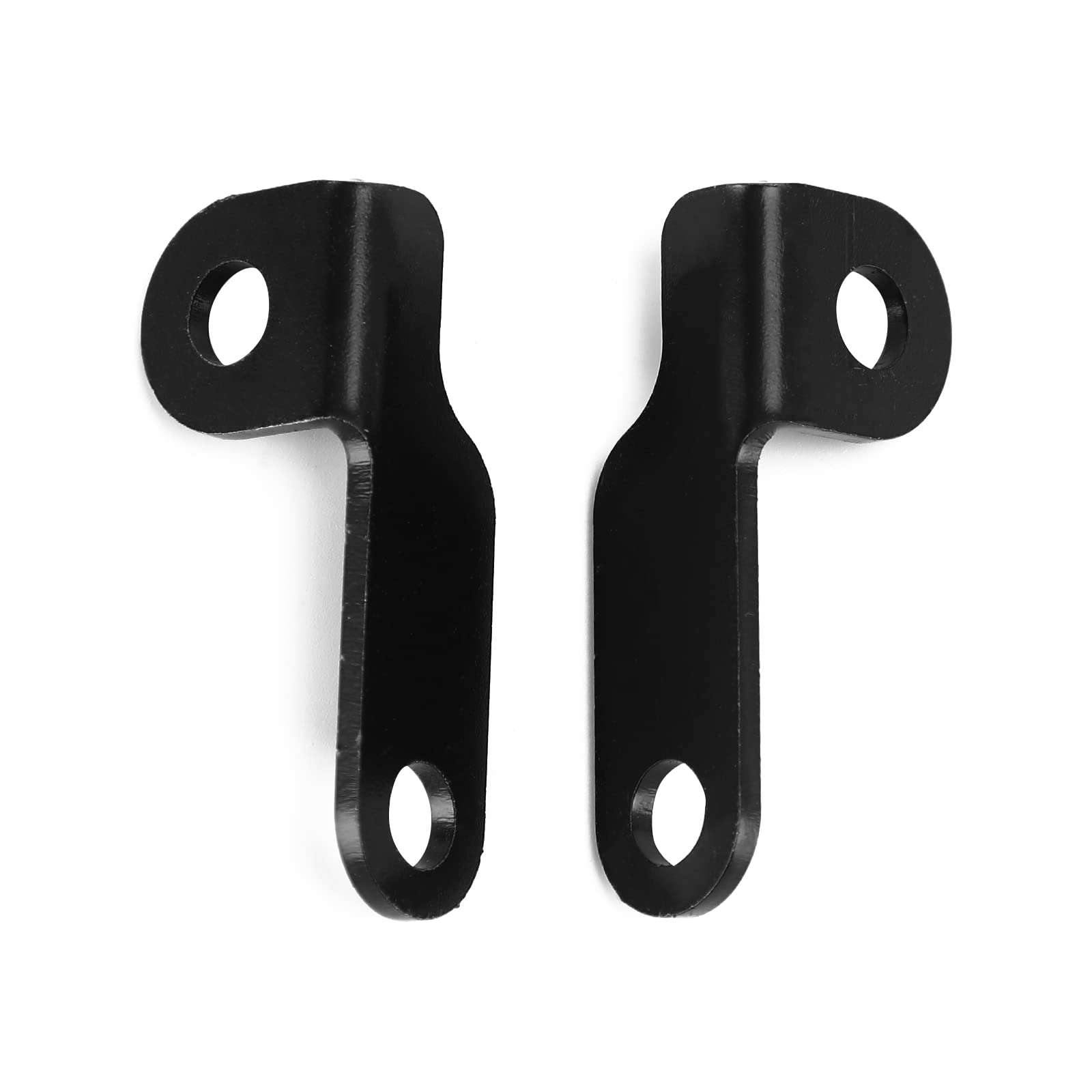 Motorcycle Turn Signal Light Holder Bracket - Front & Rear Fork Clamp for Harley Sportster & Big Twin - Durable Mounting Solution for Night Riding & Safety Enhancement