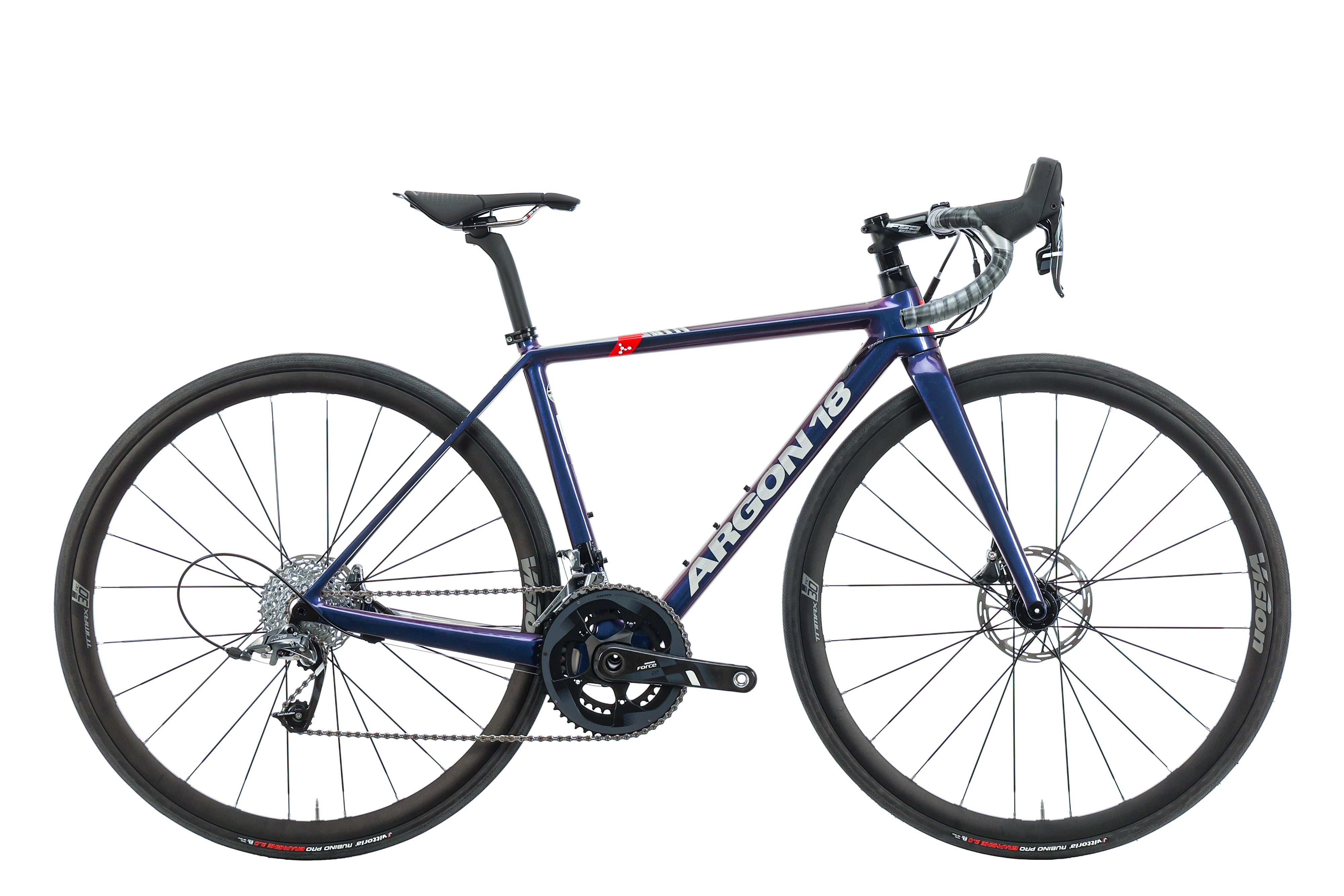 Argon 18 Gallium Disc Force 22 Road Bike 2023 - X Small Size | Lightweight Carbon Frame, Disc Brakes | Perfect for Competitive Racing & Long-Distance Cycling