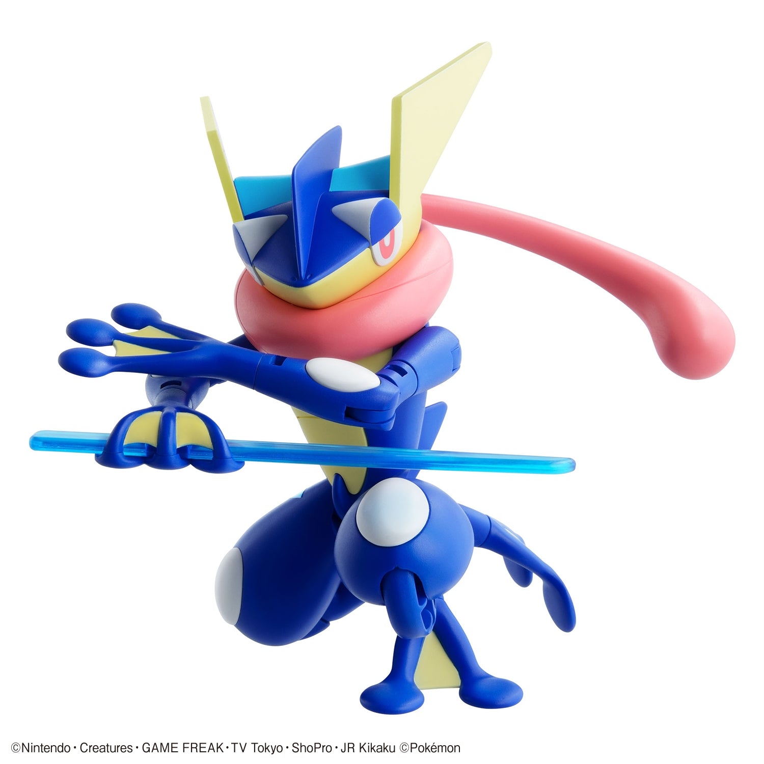 Bandai Pokemon Greninja Model Kit - Buildable Action Figure for Collectors & Fans - Perfect for Display, Gifts & Anime Decor