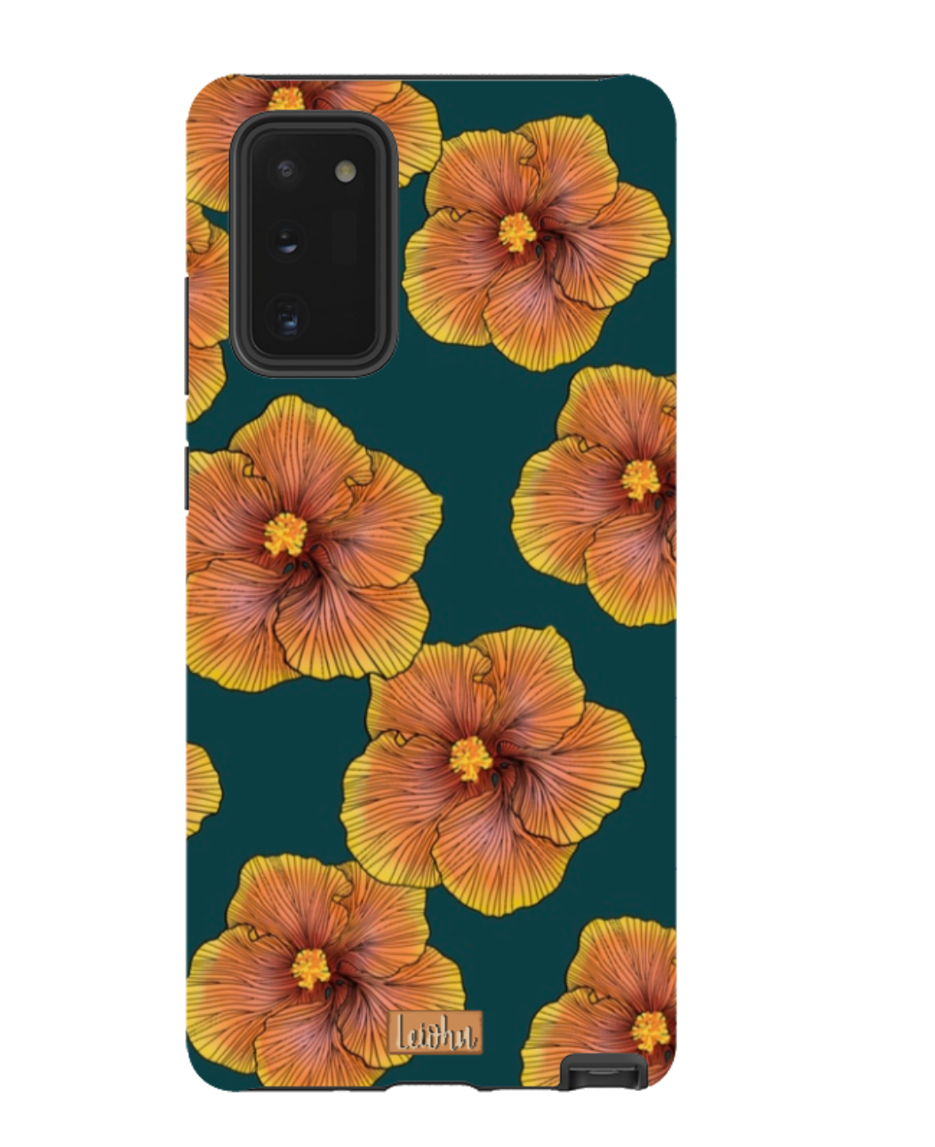 Sunrise Hibiscus Case for Samsung Galaxy Note - Premium Protective Cover with Stylish Floral Design | Perfect for Work, Travel & Everyday Use