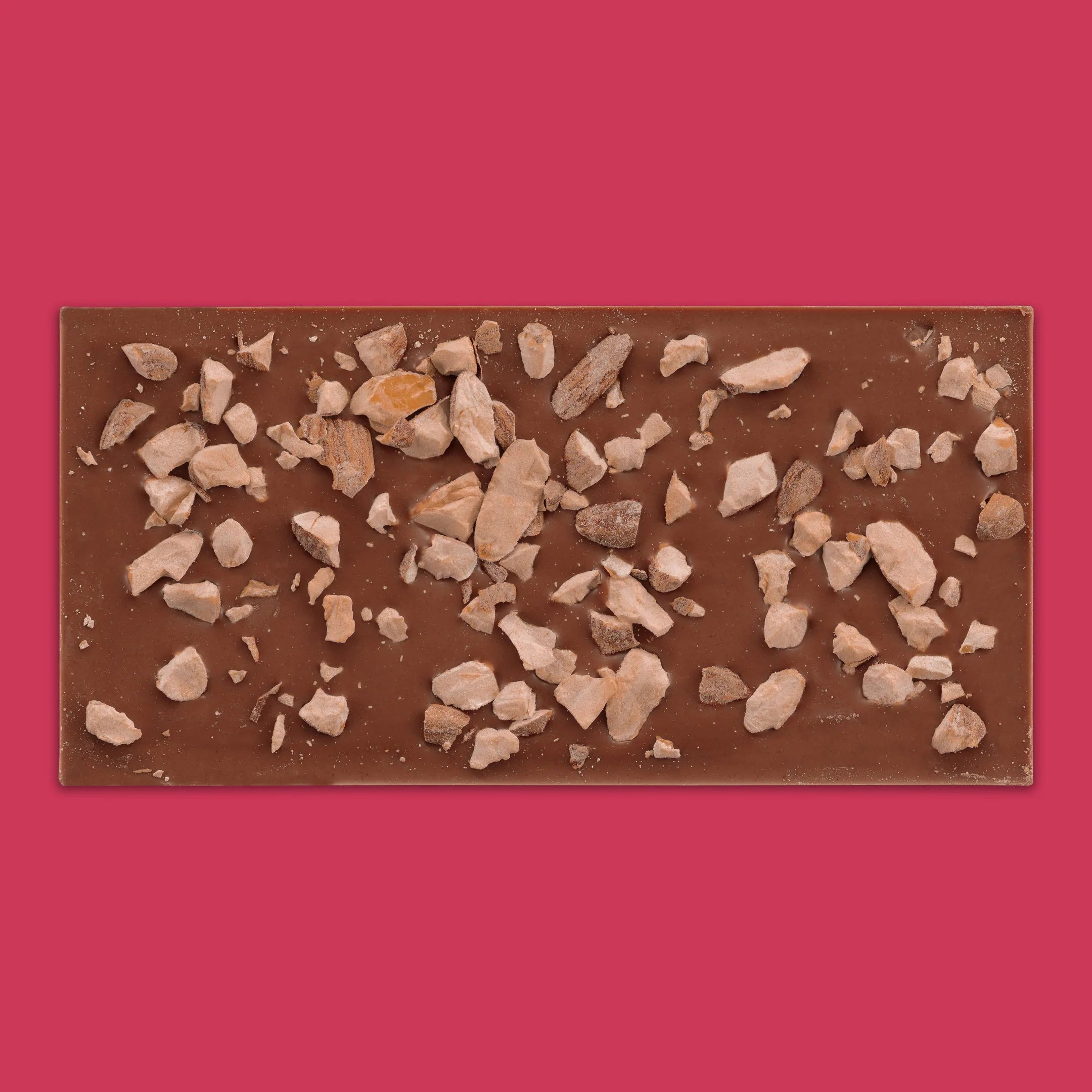 Omnom Sea Salted Almonds + Milk 45% Dark Chocolate Bar - Premium Icelandic Chocolate for Gifting, Snacking & Dessert - Perfect for Valentine's Day, Birthdays & Holiday Treats