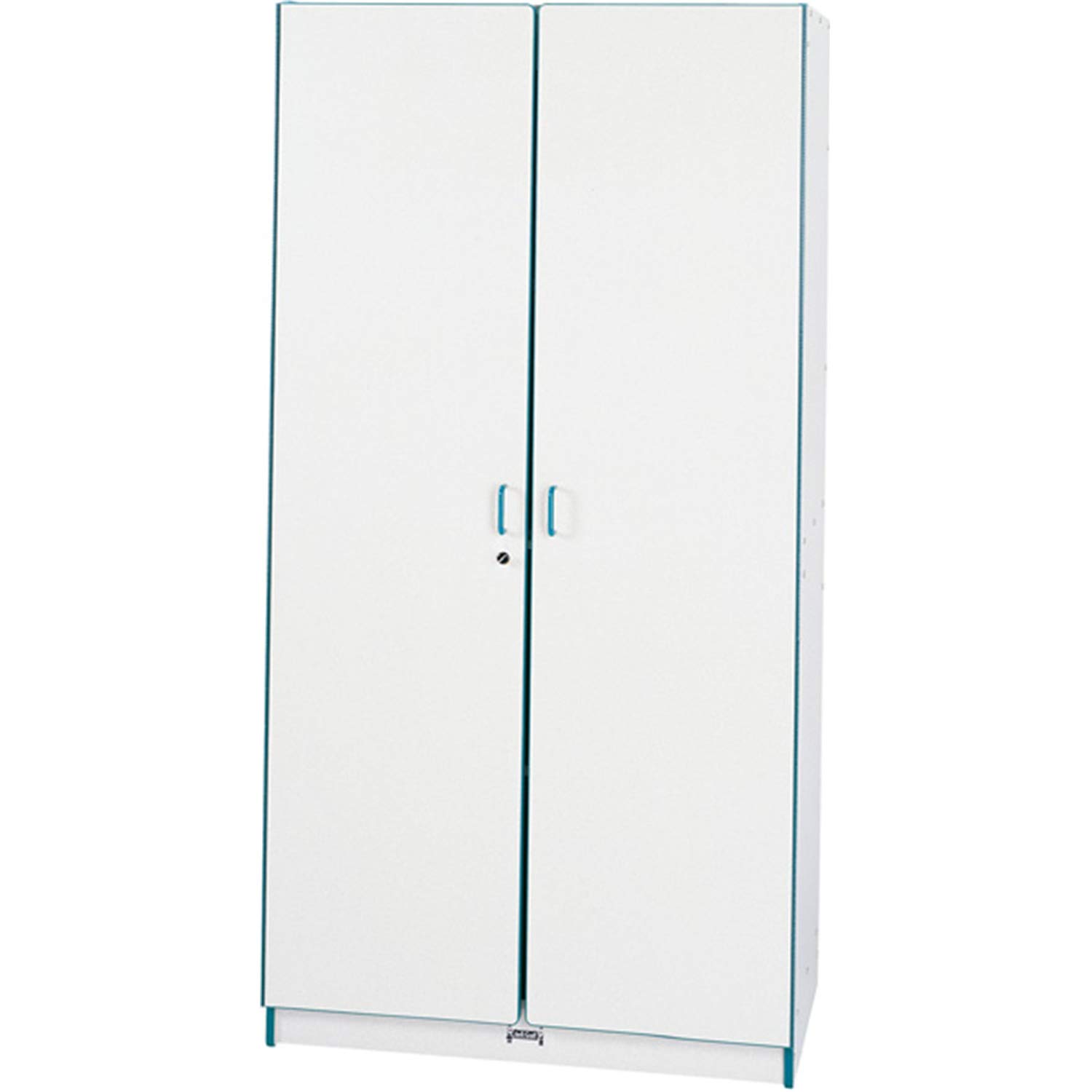 Jonti-Craft 5950JC004 Rainbow Accents Classroom Closet Deluxe - Purple Storage Cabinet for Kids | Perfect for Preschool, Kindergarten & Daycare Organization