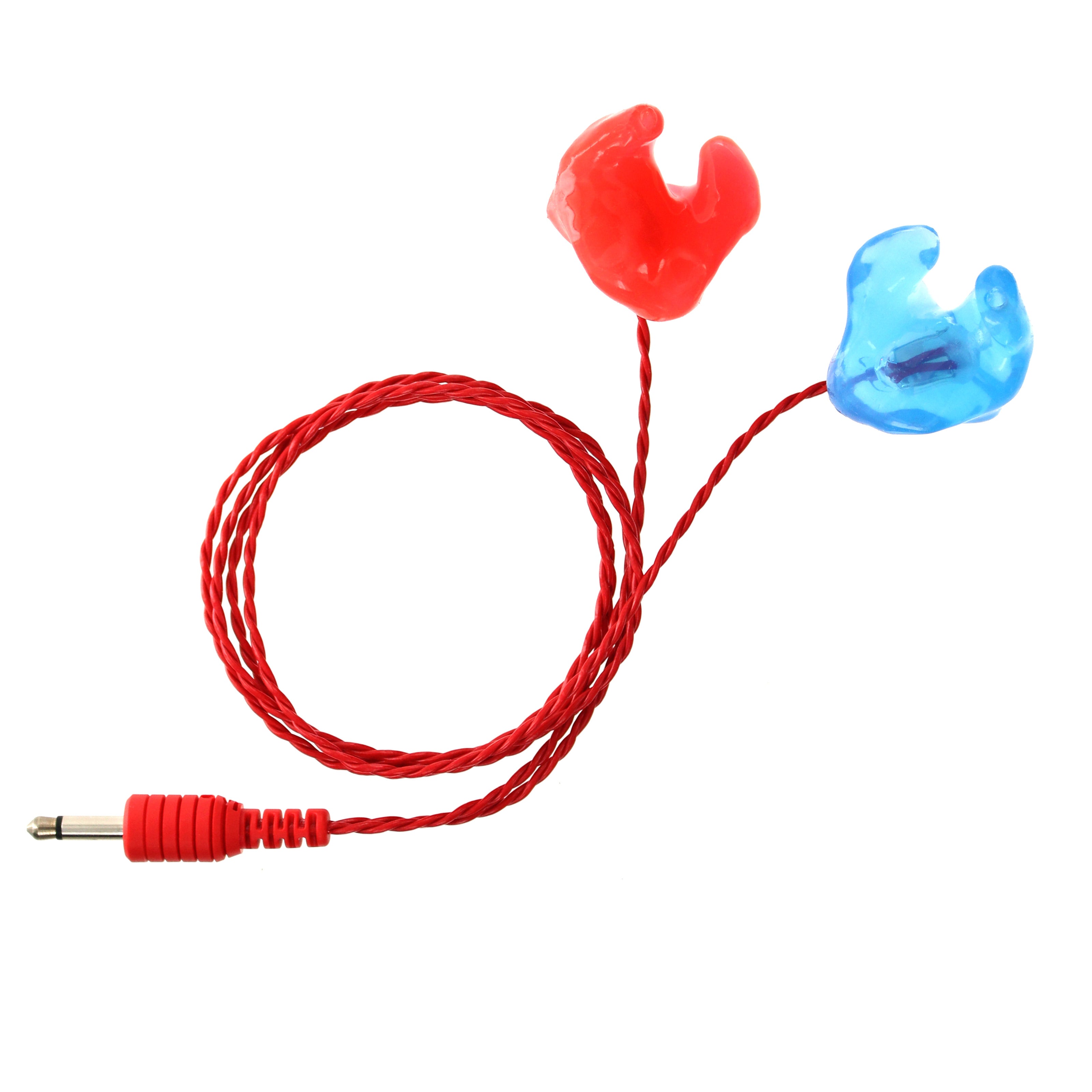 Custom Super Soft Mono Ear Molds with Cord - Comfortable Hearing Protection for Musicians, Swimmers & Noise Sensitivity - Perfect for Concerts, Swimming & Daily Use