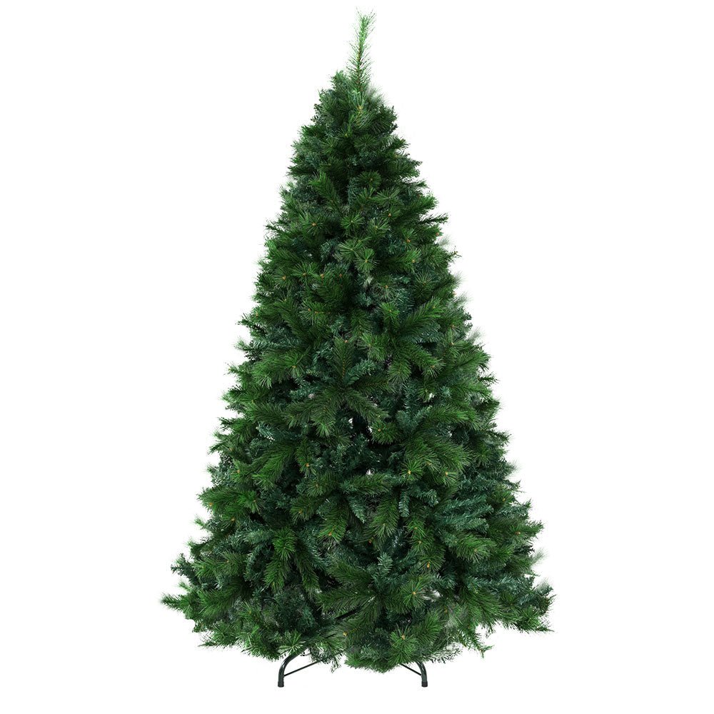Premium 7.9ft Christmas Tree with 2100 Realistic Pine Needle Tips - Perfect for Home, Office, and Holiday Decorations