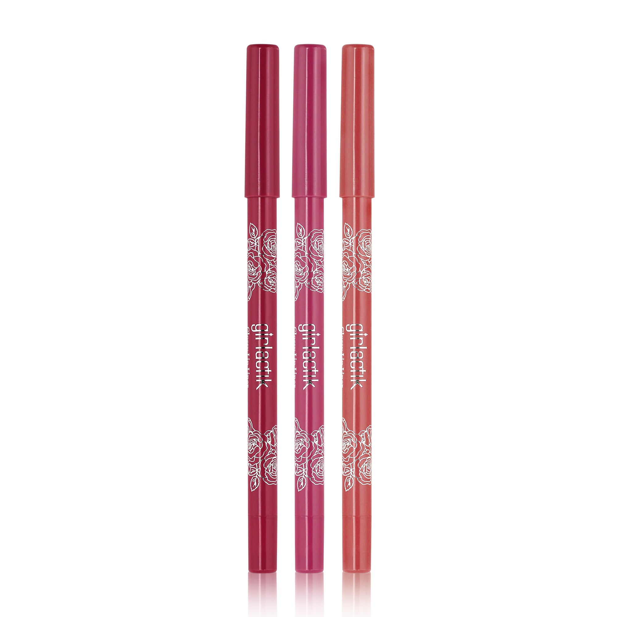 Long-Lasting Glossy Lip Liner Pencil - Waterproof & Smudge-Proof for Precise Lip Definition | Perfect for Everyday Makeup, Night Out & Special Occasions